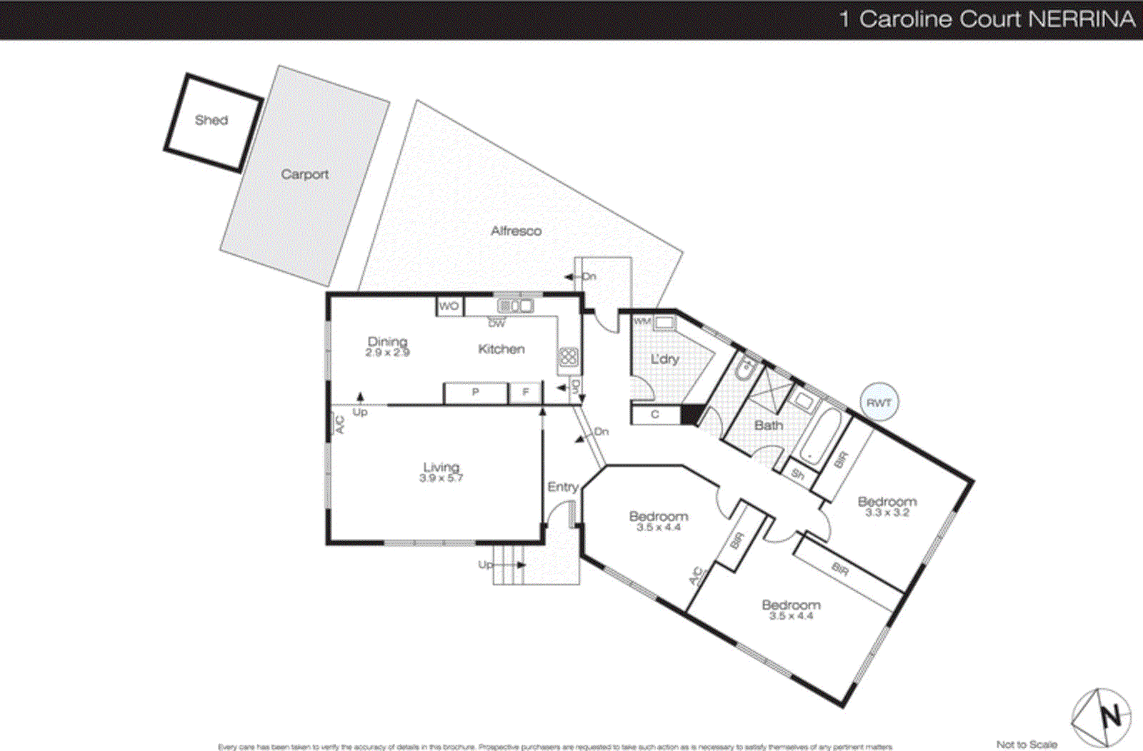 1 Caroline Court, Nerrina VIC 3350 - Floorplan