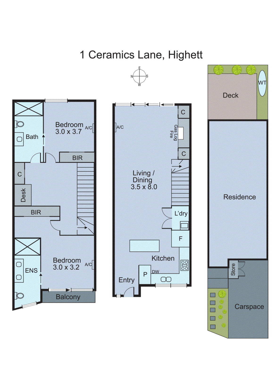 1 Ceramics Lane, Highett VIC 3190 - Floorplan