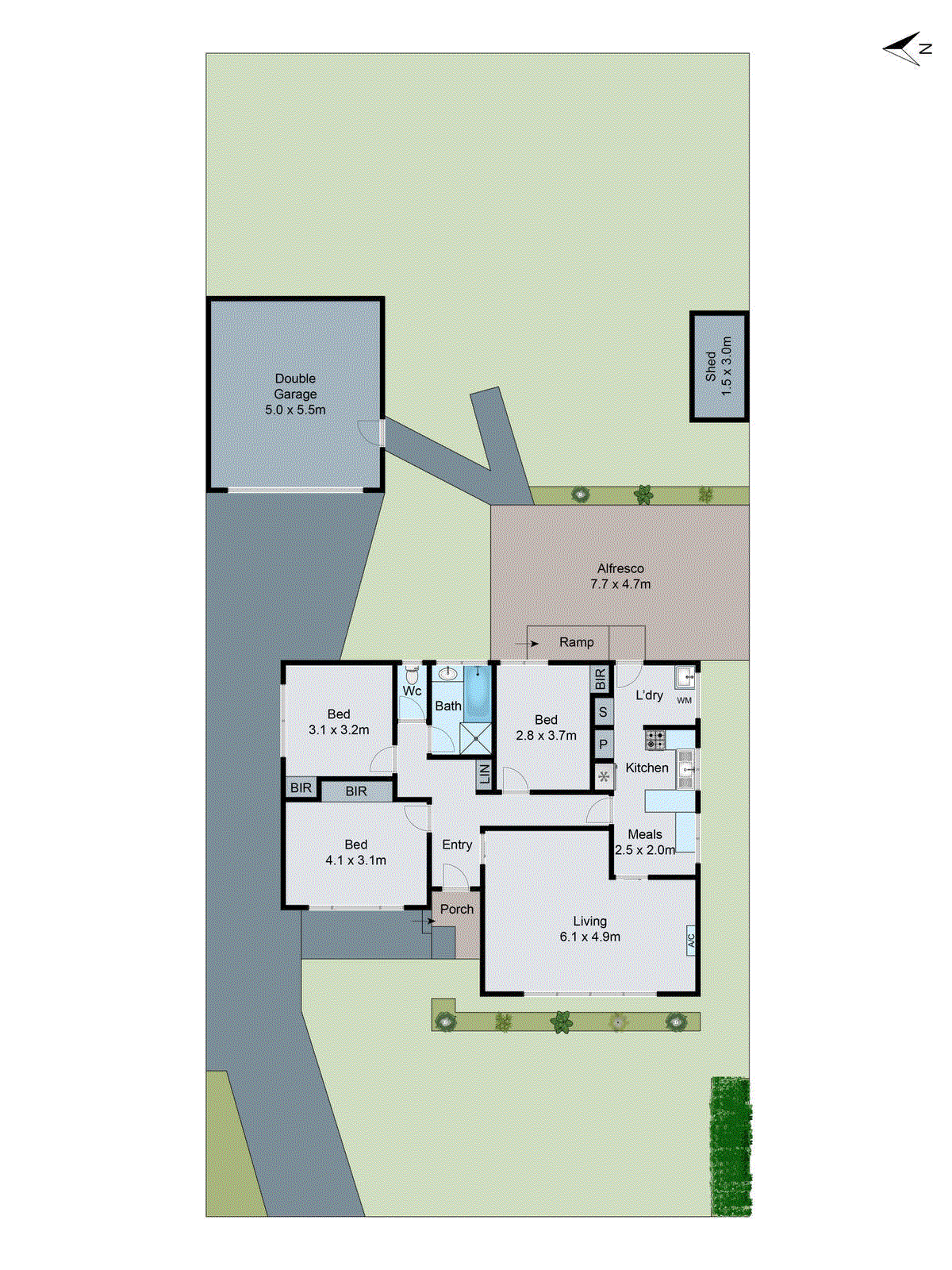 1 Chanel Avenue, Bell Post Hill VIC 3215 - Floorplan