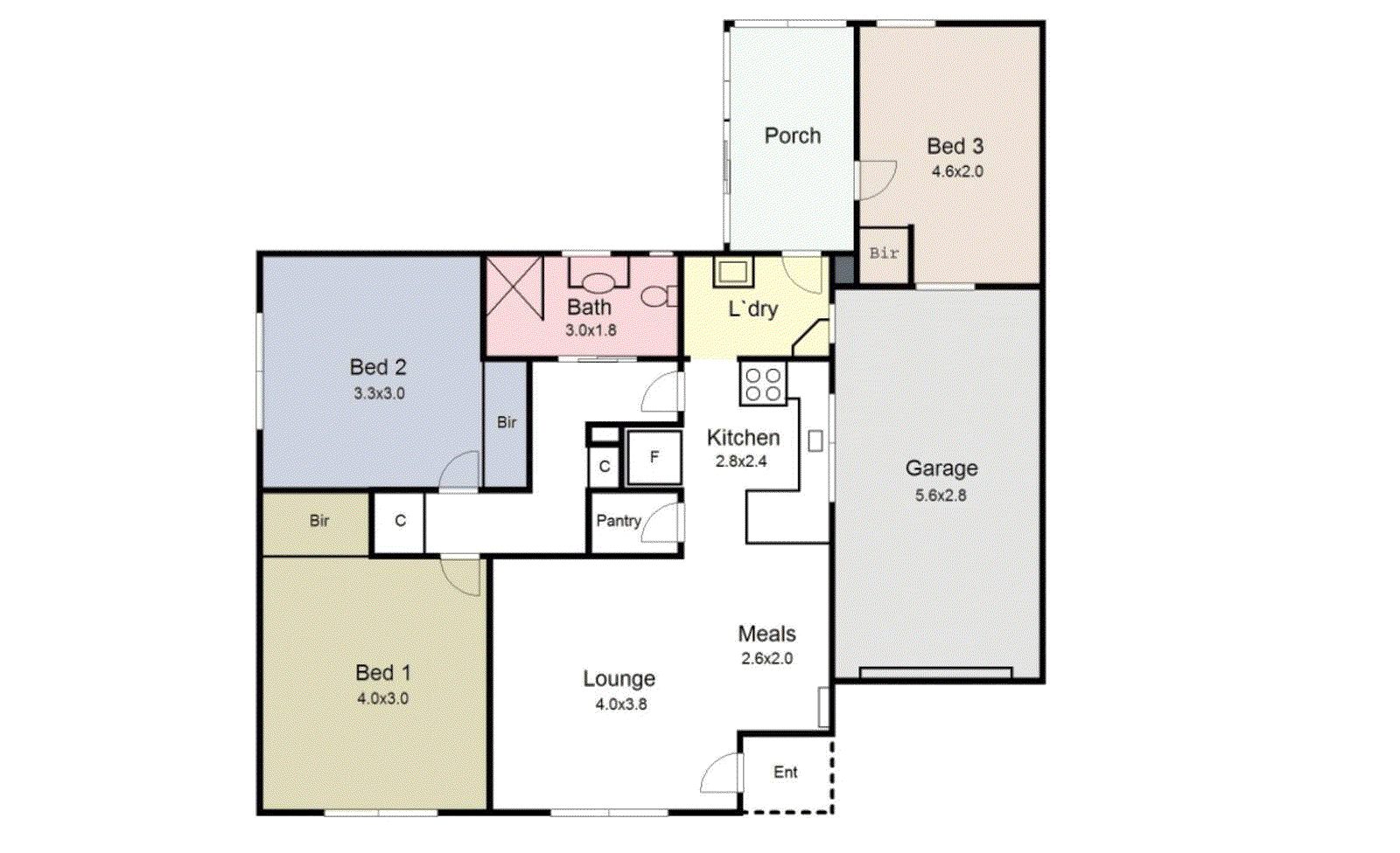 1 Chevron Court, Lake Wendouree VIC 3350 - Floorplan