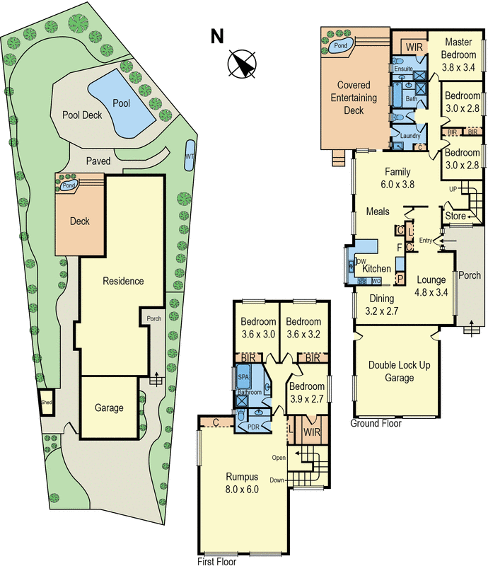 1 Chifley Court, Dingley Village VIC 3172 - Floorplan