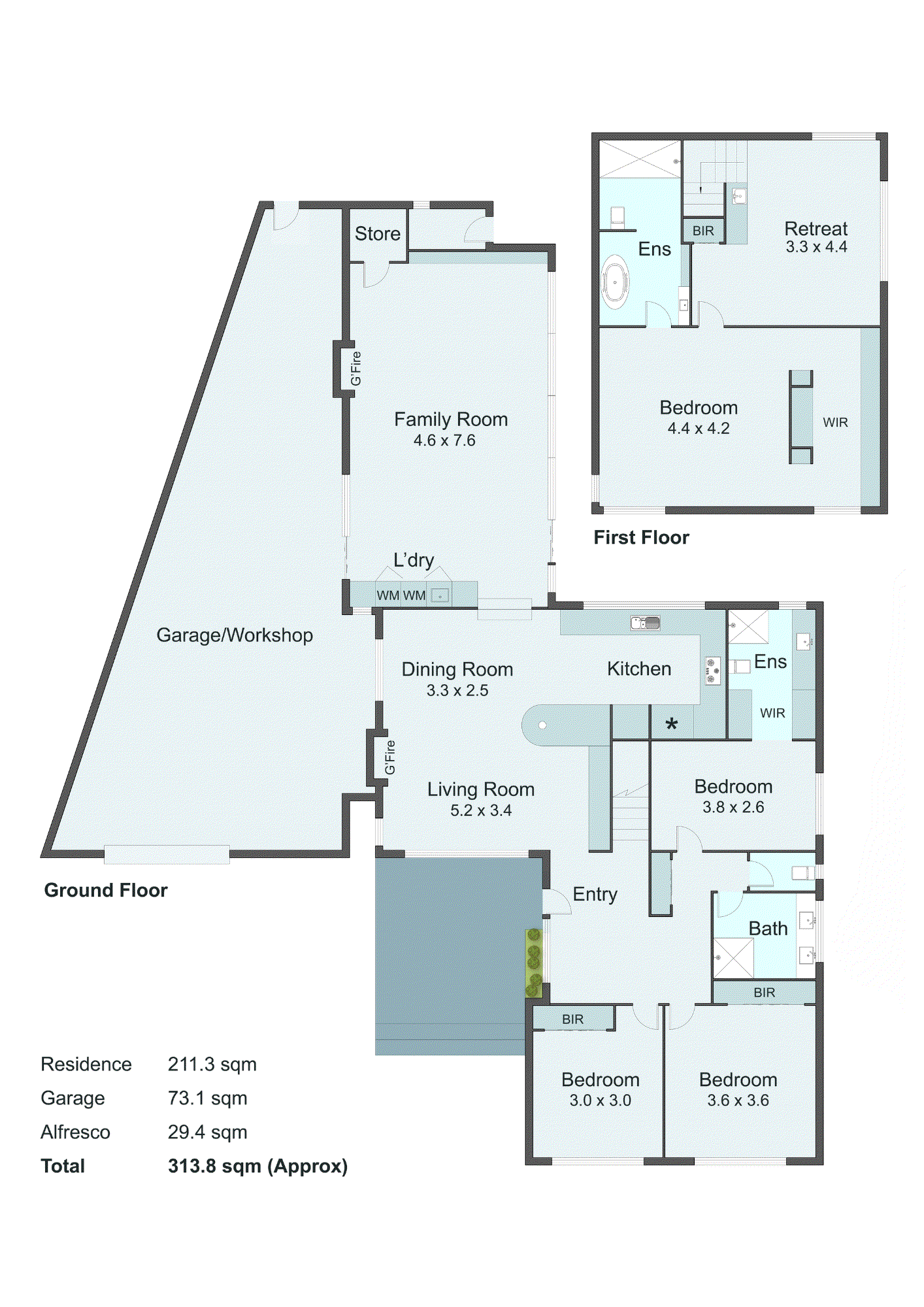 1 Claremont Crescent, Keysborough VIC 3173 - Floorplan