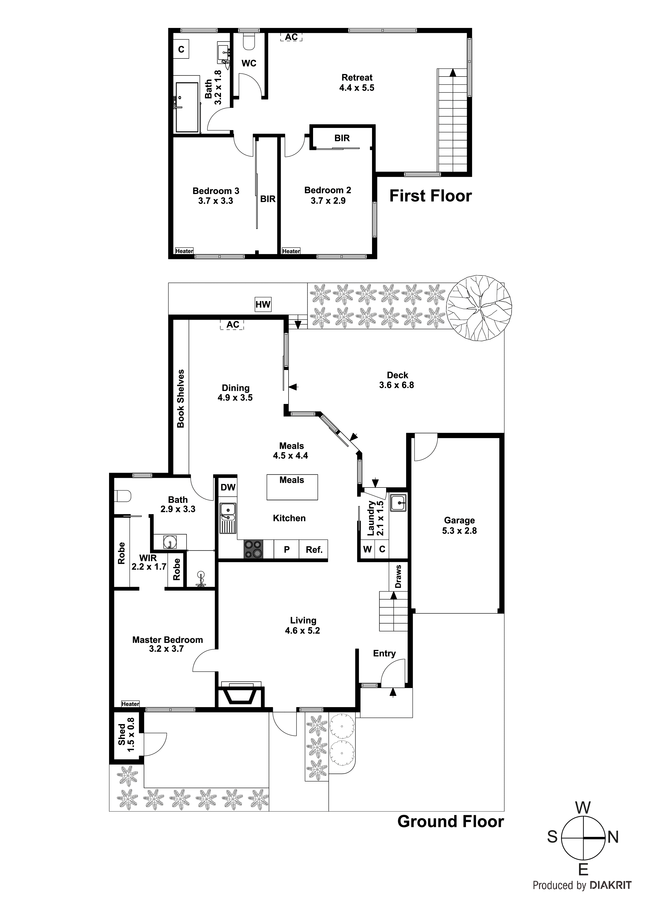 1 Clark Street, Sandringham VIC 3191 - Floorplan
