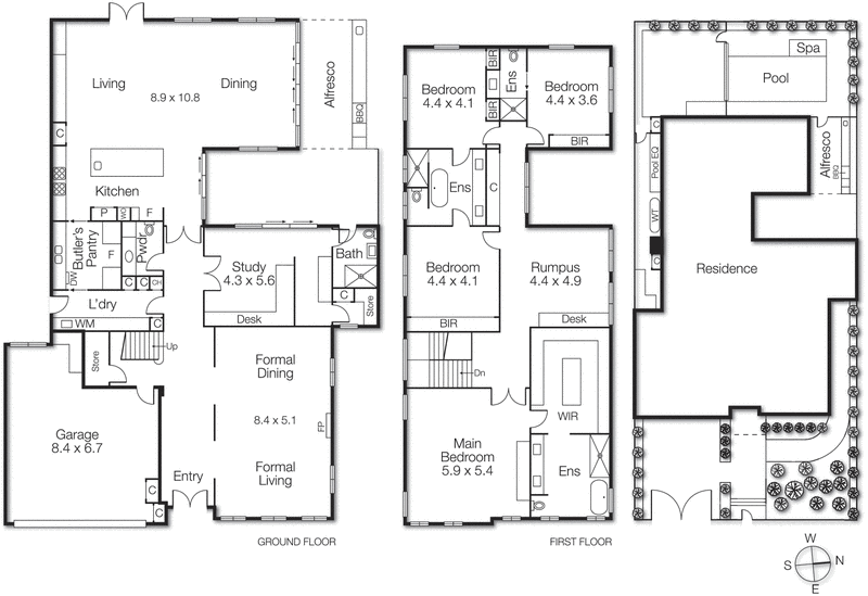 1 Connor Street, Brighton East VIC 3187 - Floorplan