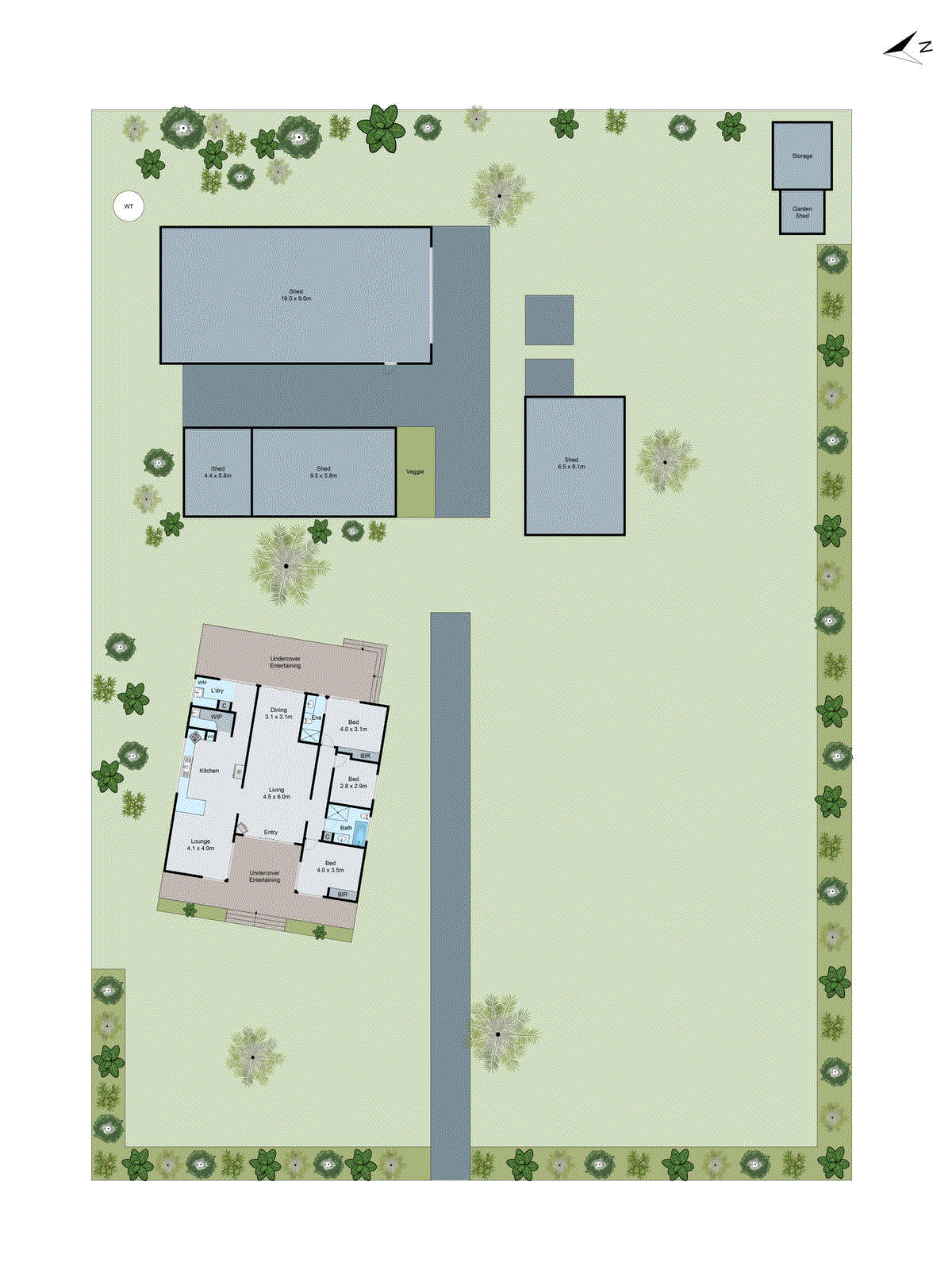 1 Coulter Street, Newcomb VIC 3219 - Floorplan