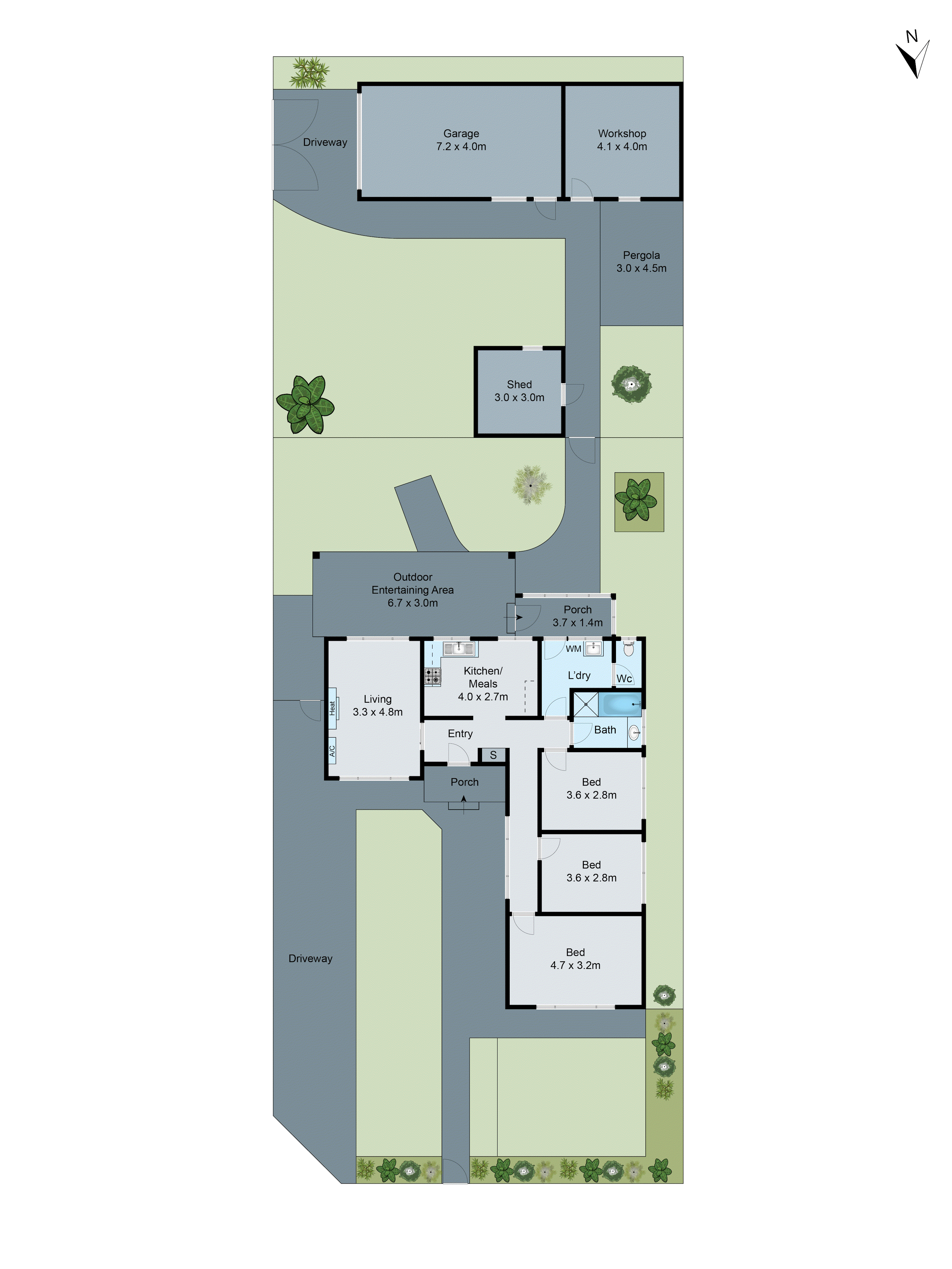 1 Curtin Street, Bell Park VIC 3215 - Floorplan