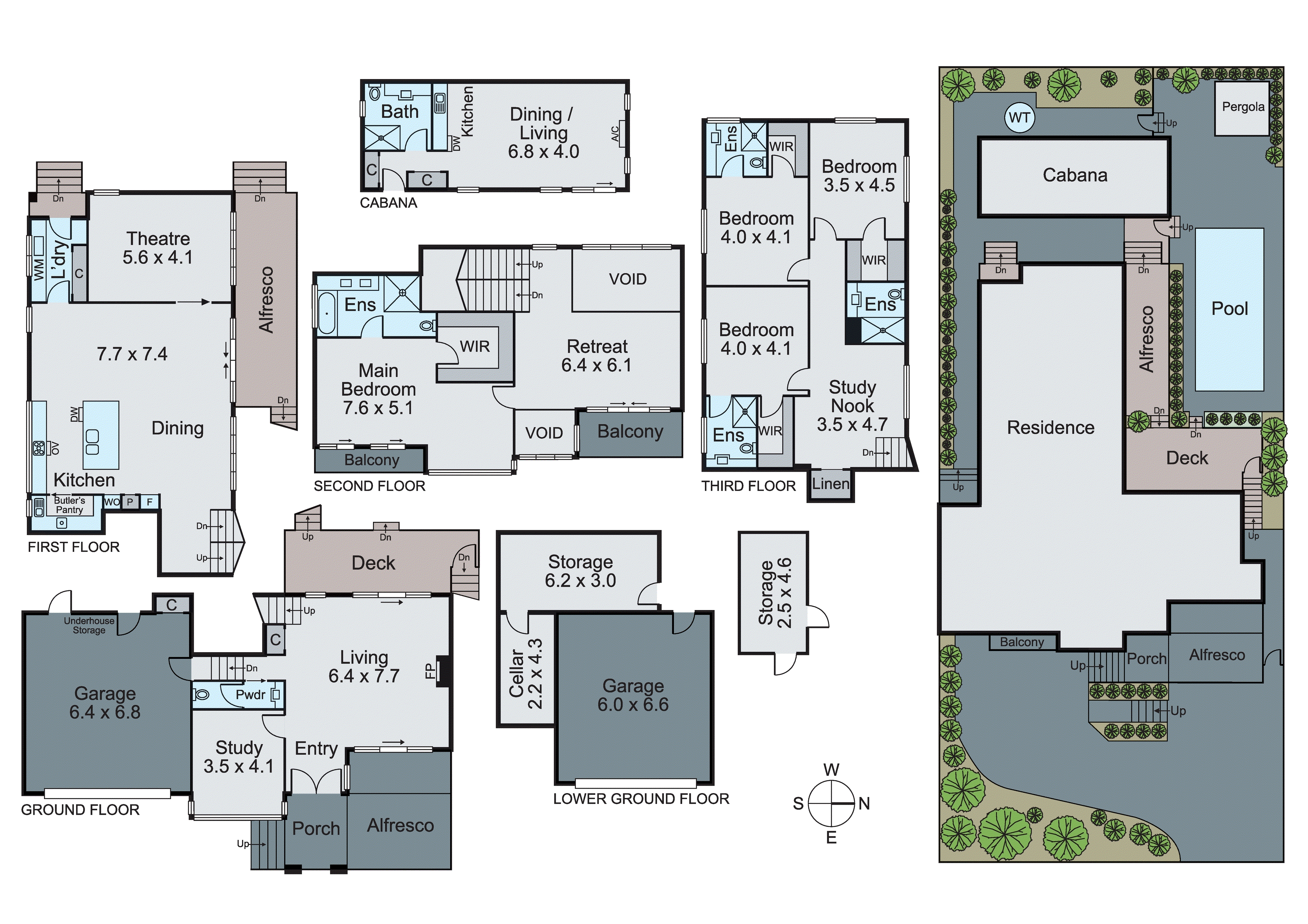 1 Cuthbert Court, Wheelers Hill VIC 3150 - Floorplan
