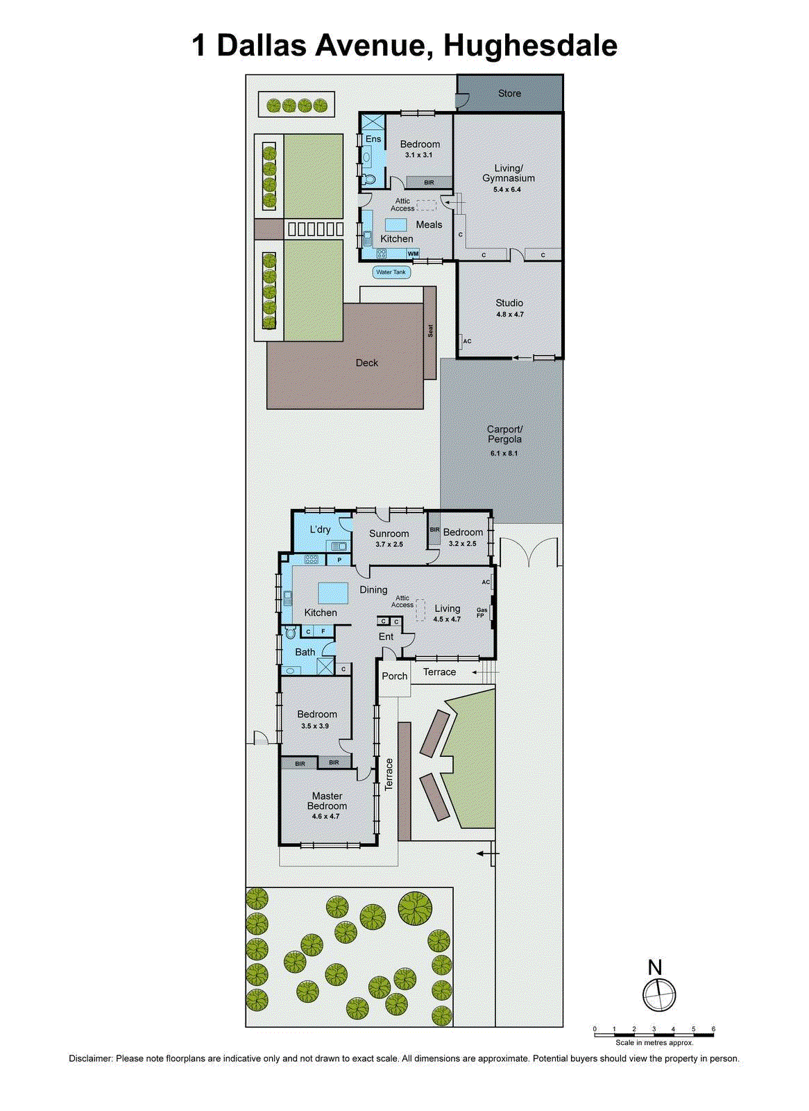 1 Dallas Avenue, Hughesdale VIC 3166 - Floorplan