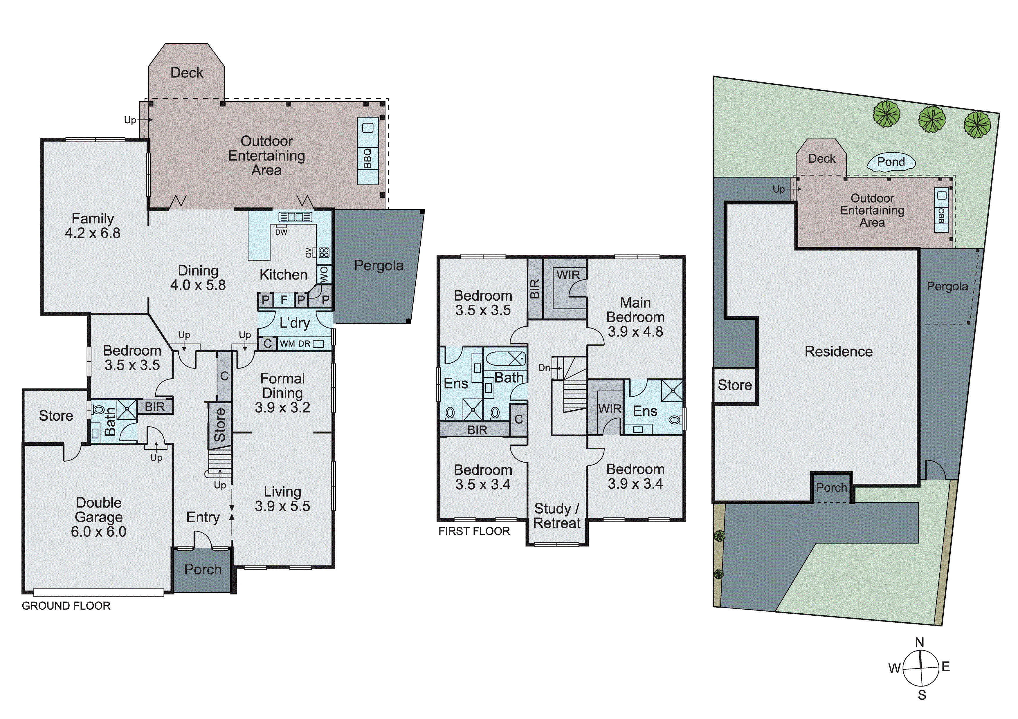 1 Danube Place, Mulgrave VIC 3170 - Floorplan