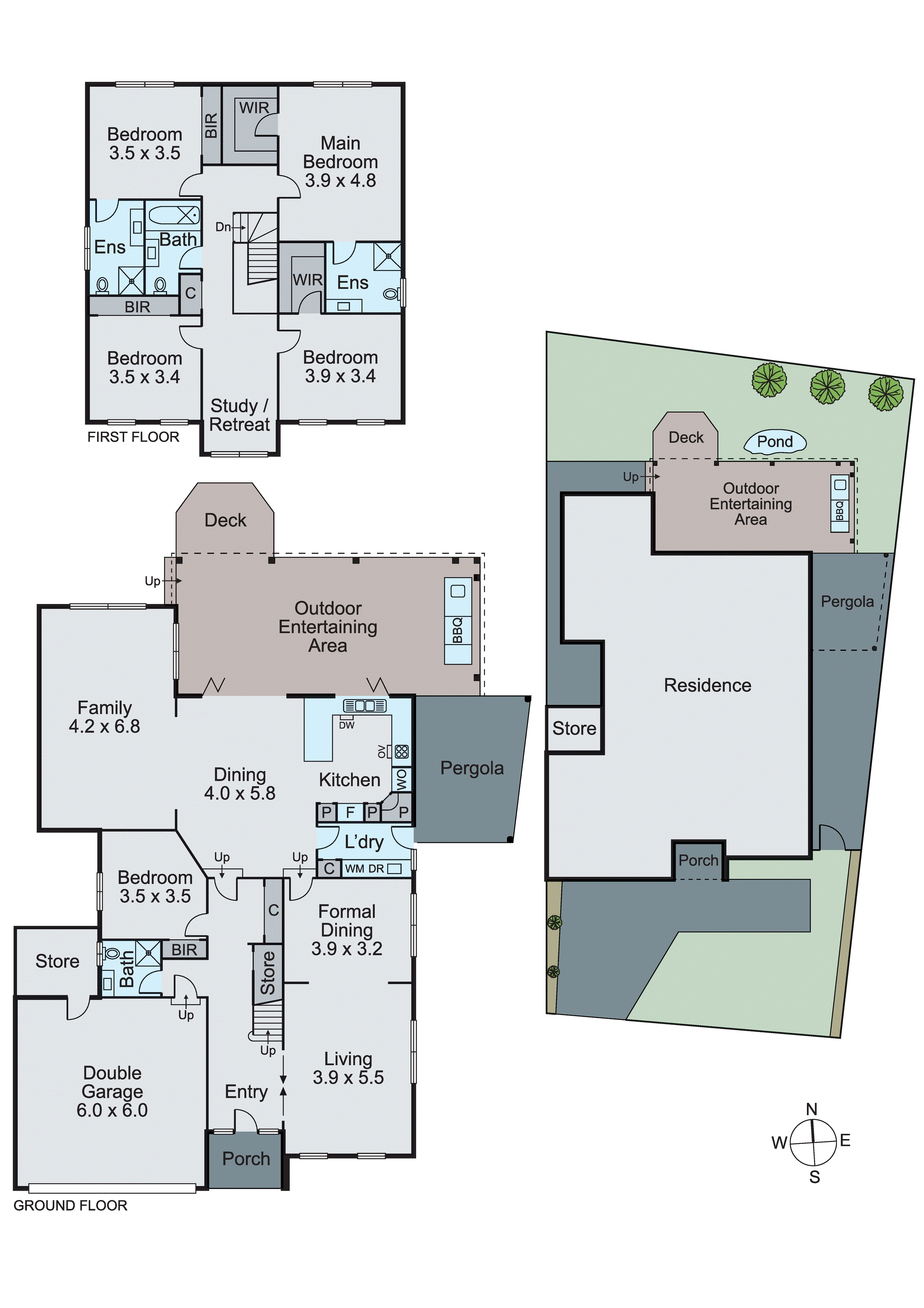 1 Danube Place, Mulgrave VIC 3170 - Floorplan