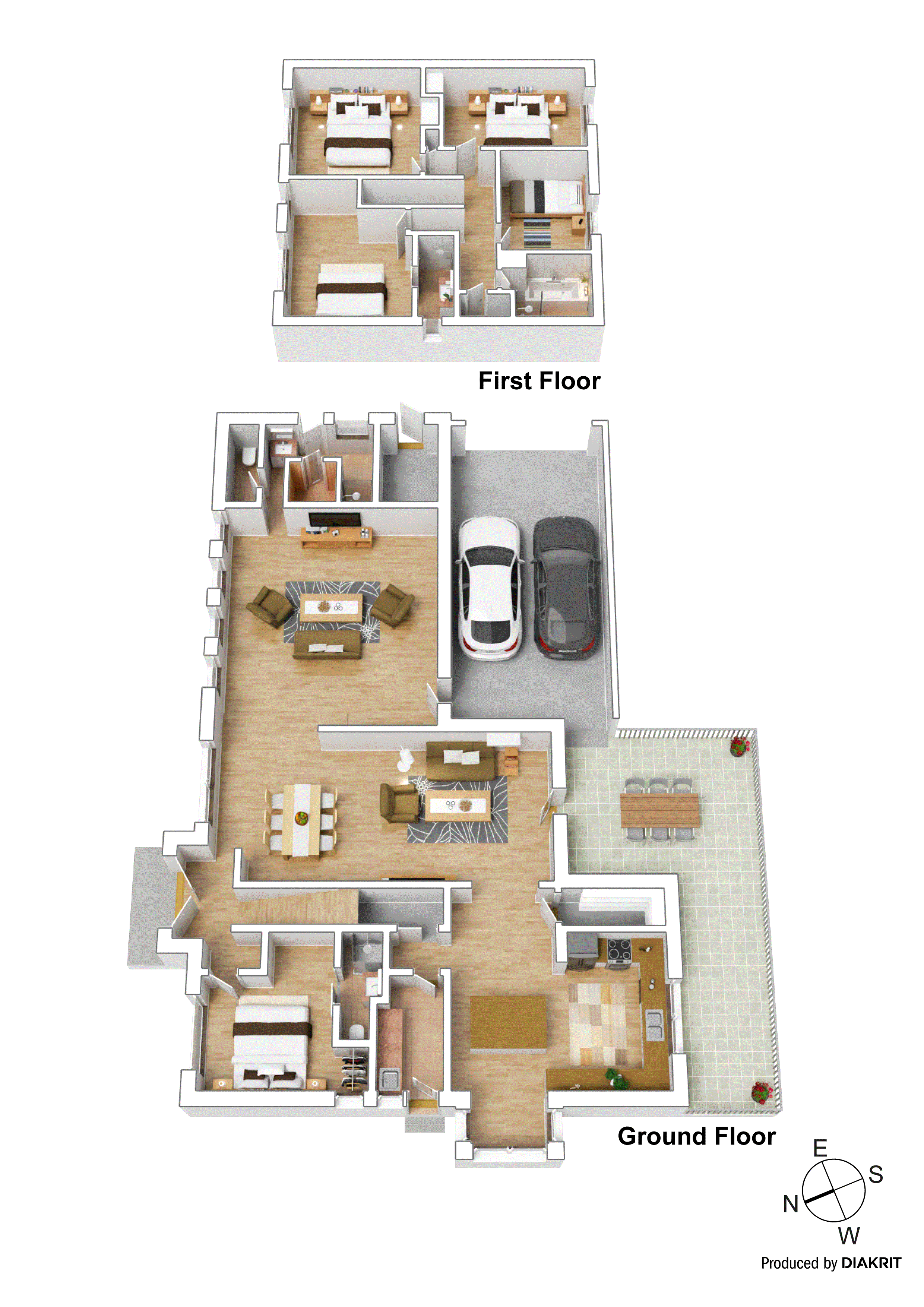 1 Darriwell Court, Wheelers Hill VIC 3150 - Floorplan