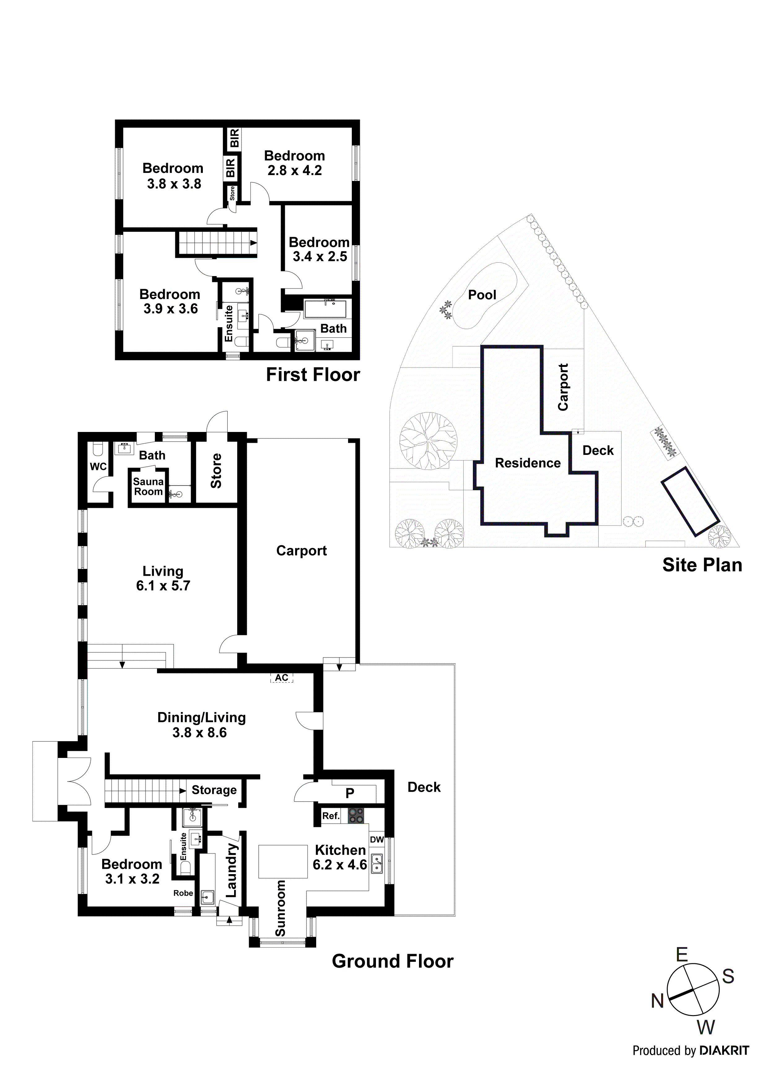 1 Darriwell Court, Wheelers Hill VIC 3150 - Floorplan