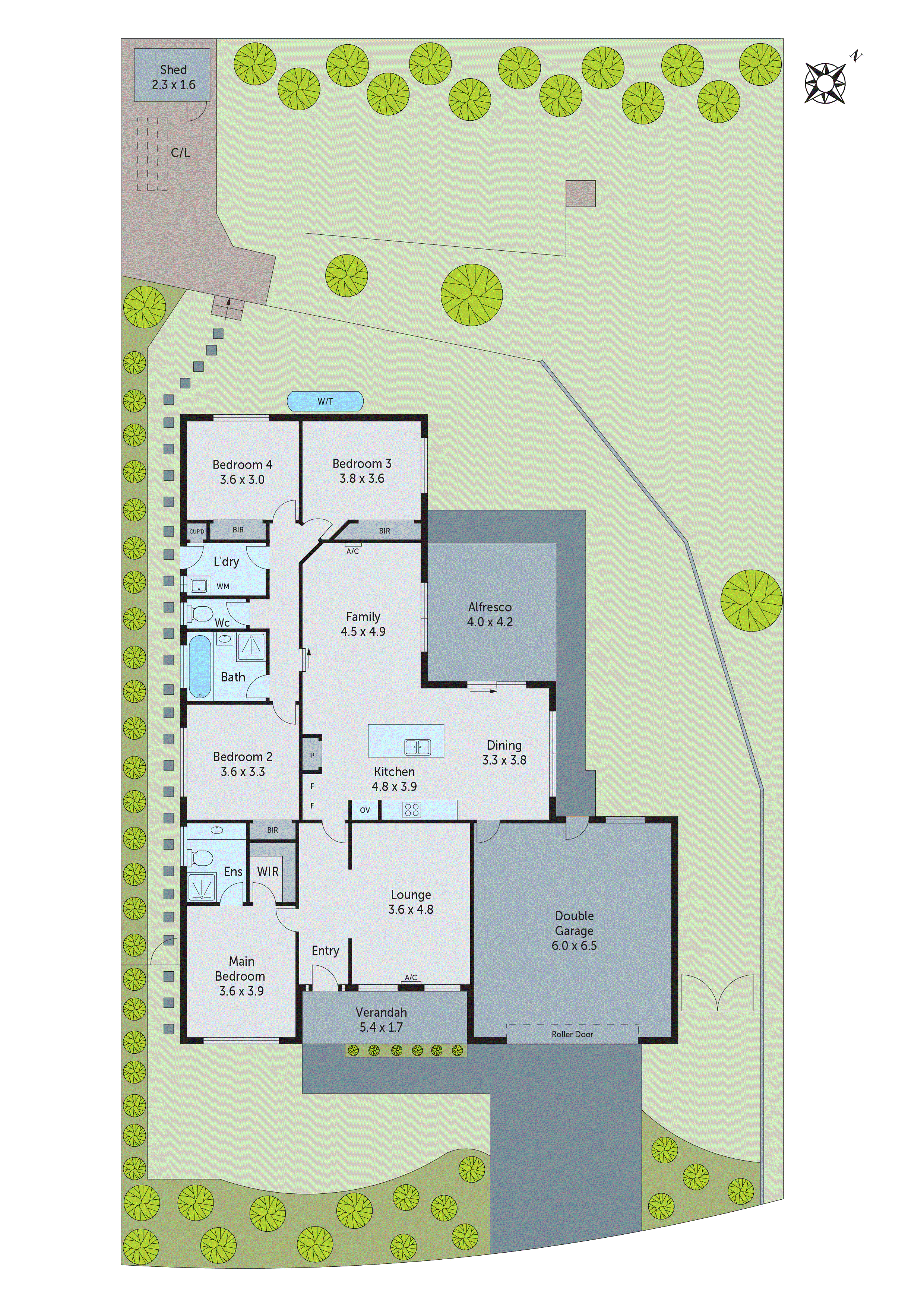 1 Darriwell Drive, Bannockburn VIC 3331 - Floorplan