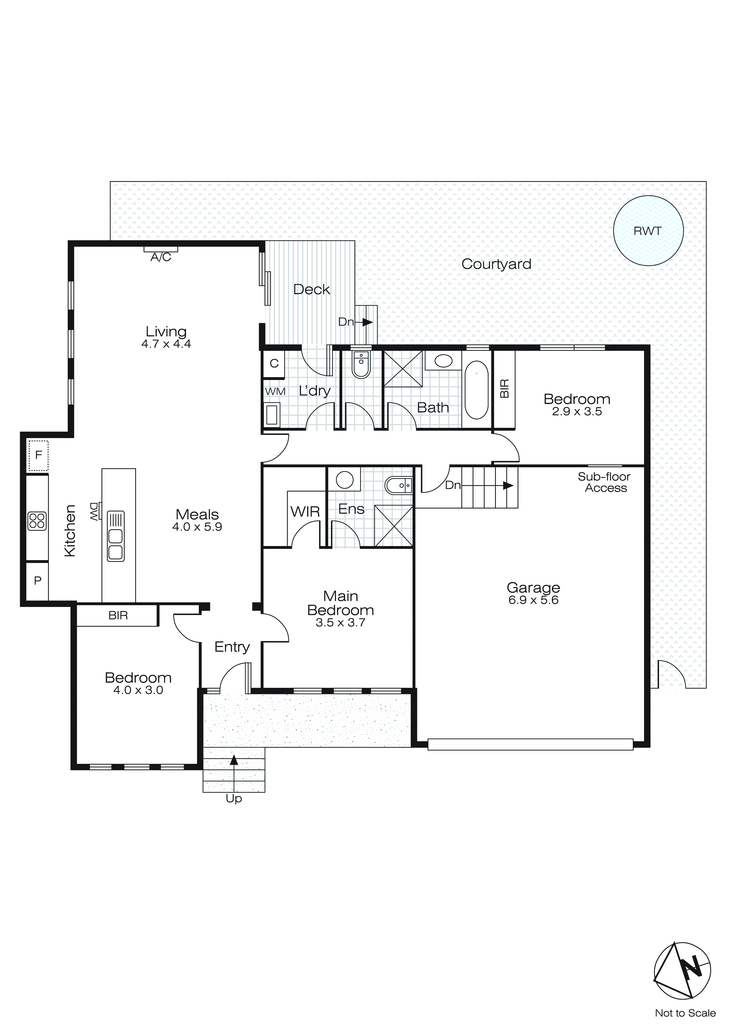 1 Darriwell Drive, Mount Helen VIC 3350 - Floorplan