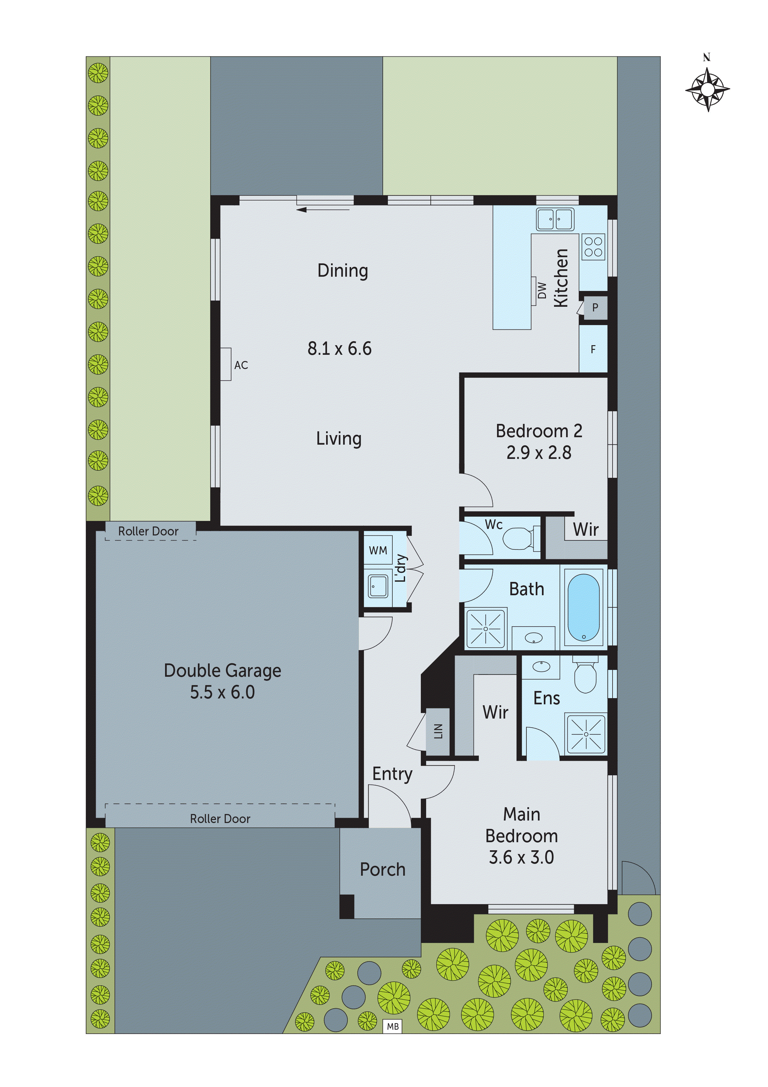 1 Darter Way, Armstrong Creek VIC 3217 - Floorplan