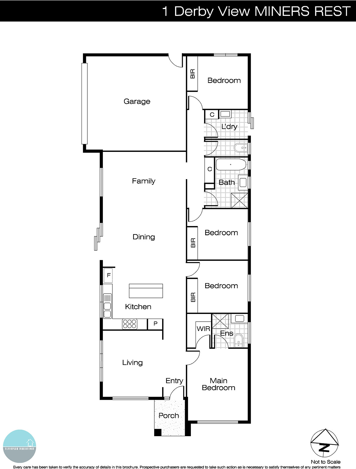 1 Derby View, Miners Rest VIC 3352 - Floorplan