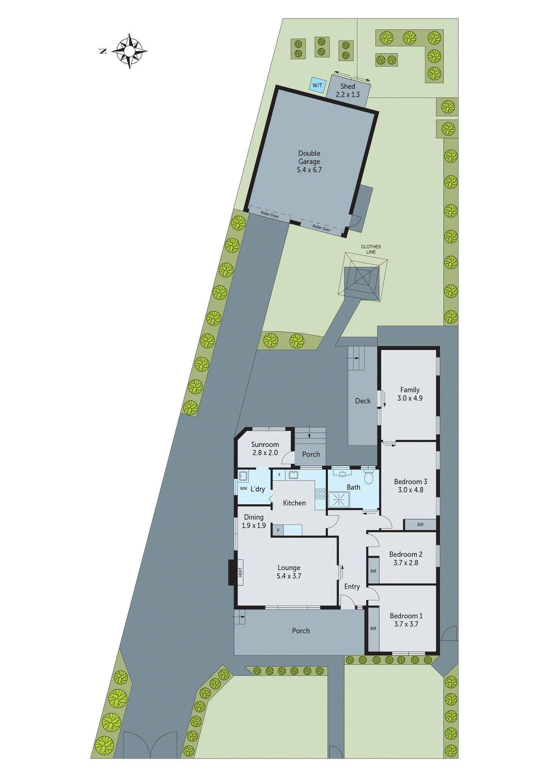 1 Drysdale Avenue, Newcomb VIC 3219 - Floorplan