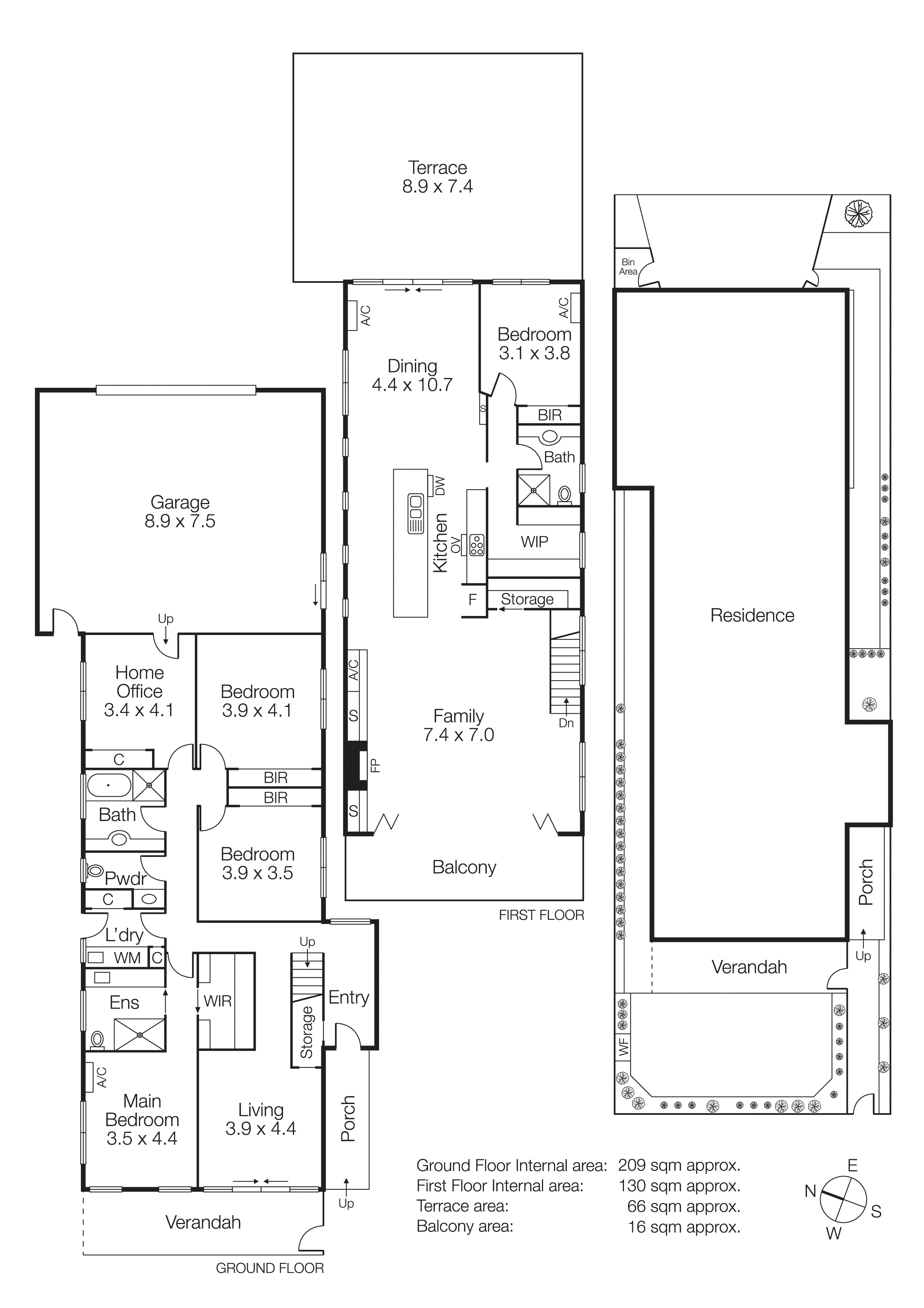 1 Dudley Grove, Edithvale VIC 3196 - Floorplan