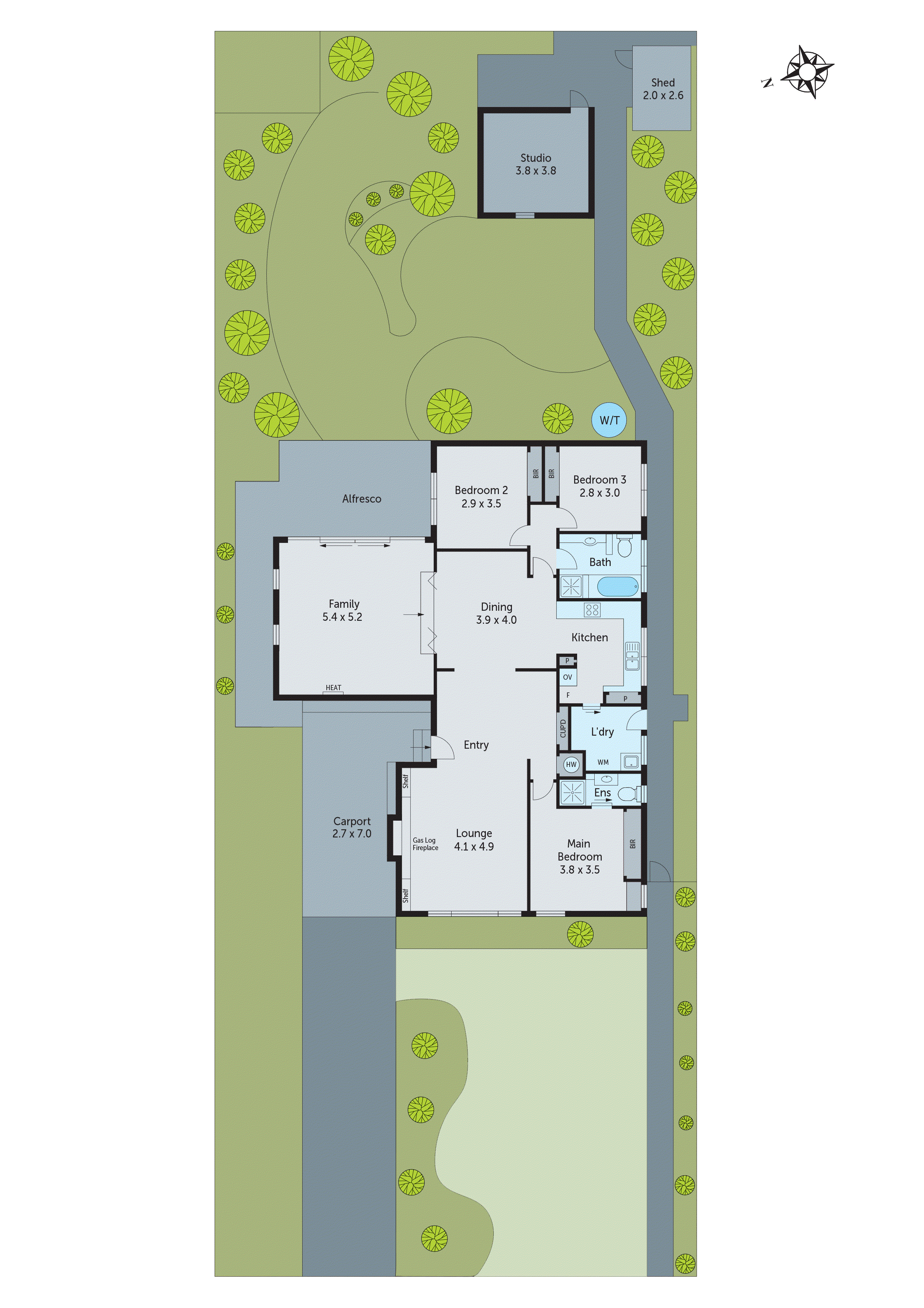 1 Dunsmore Road, Highton VIC 3216 - Floorplan