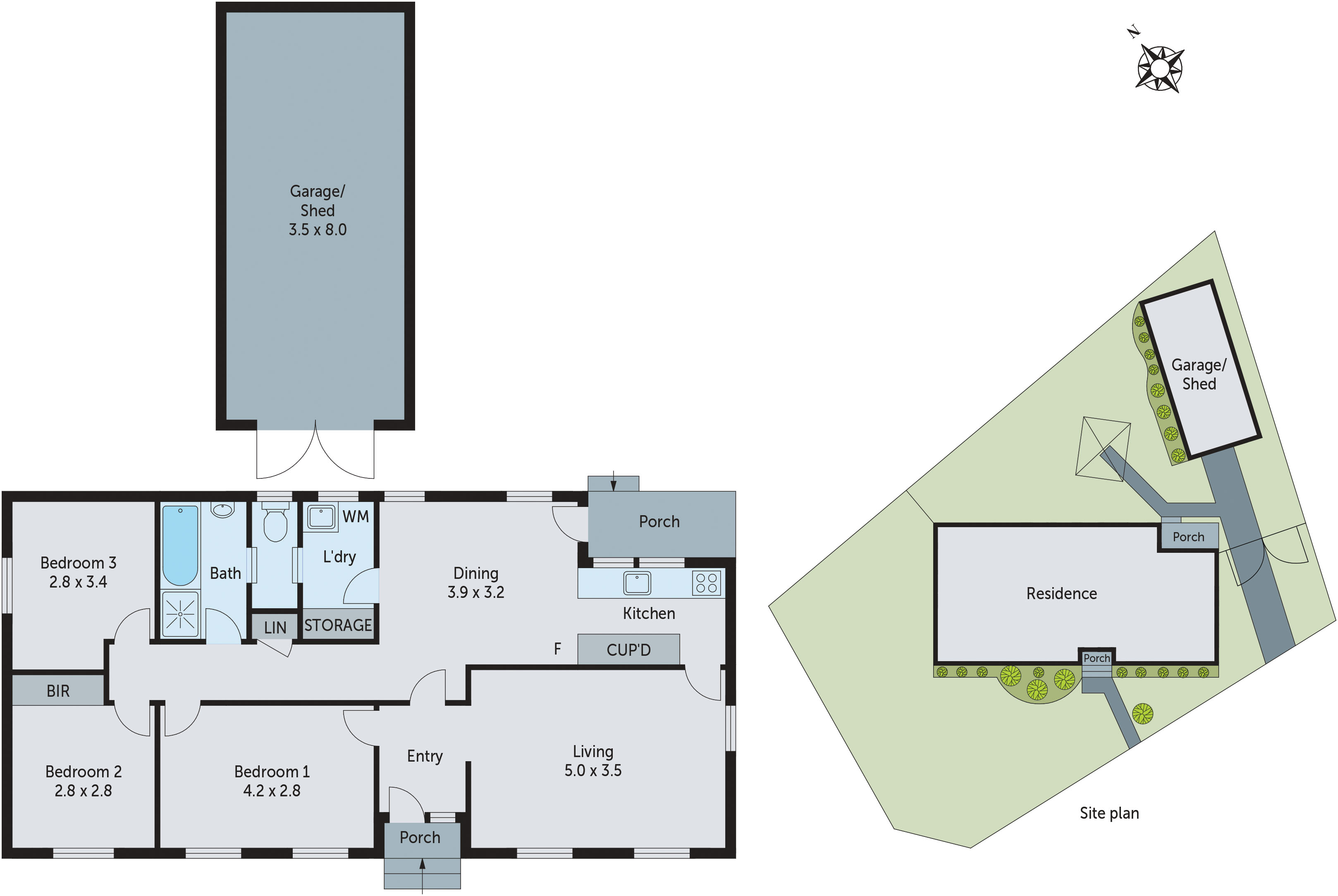 1 Durham Court, Corio VIC 3214 - Floorplan