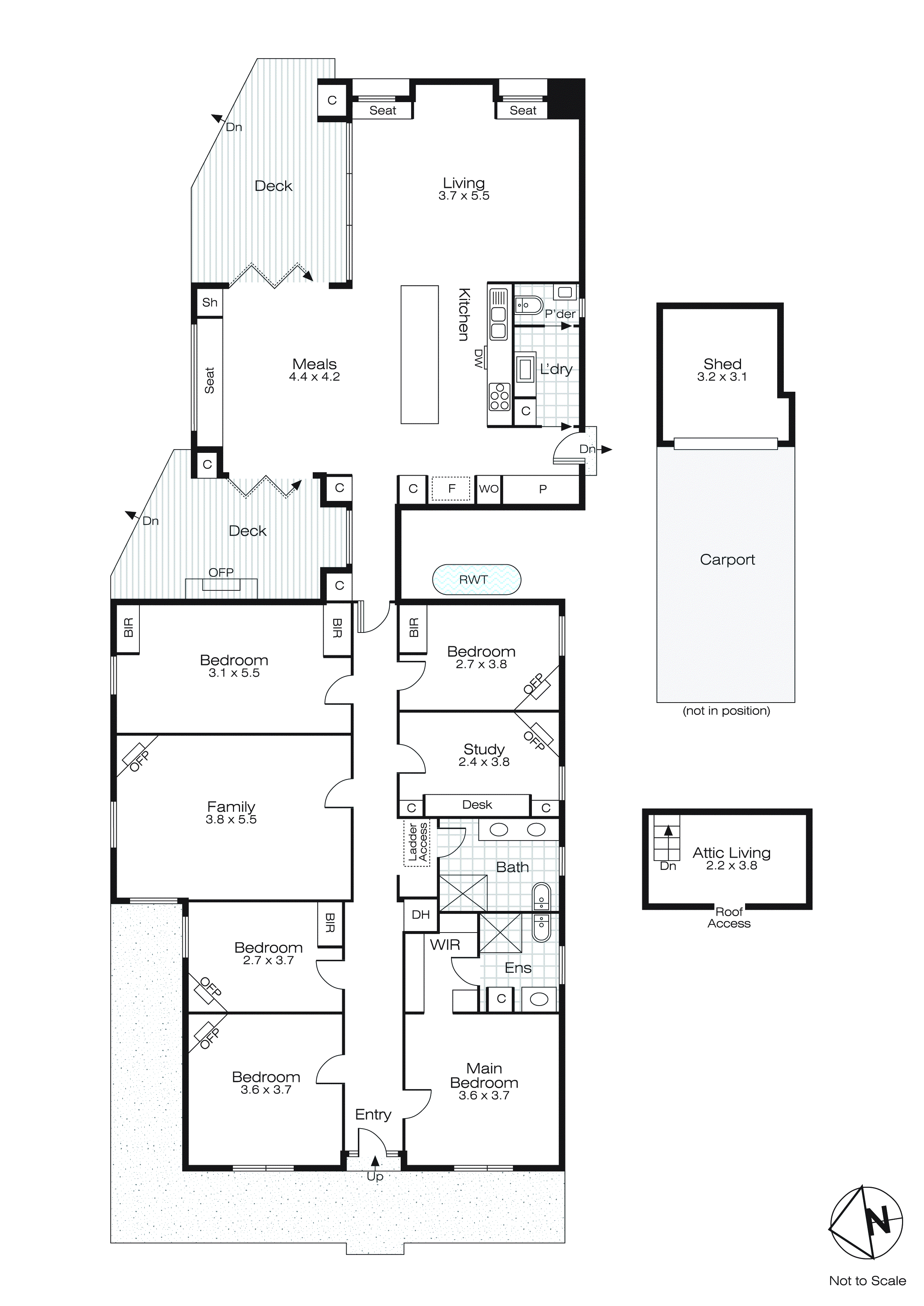 1 Durham Street, Newington VIC 3350 - Floorplan
