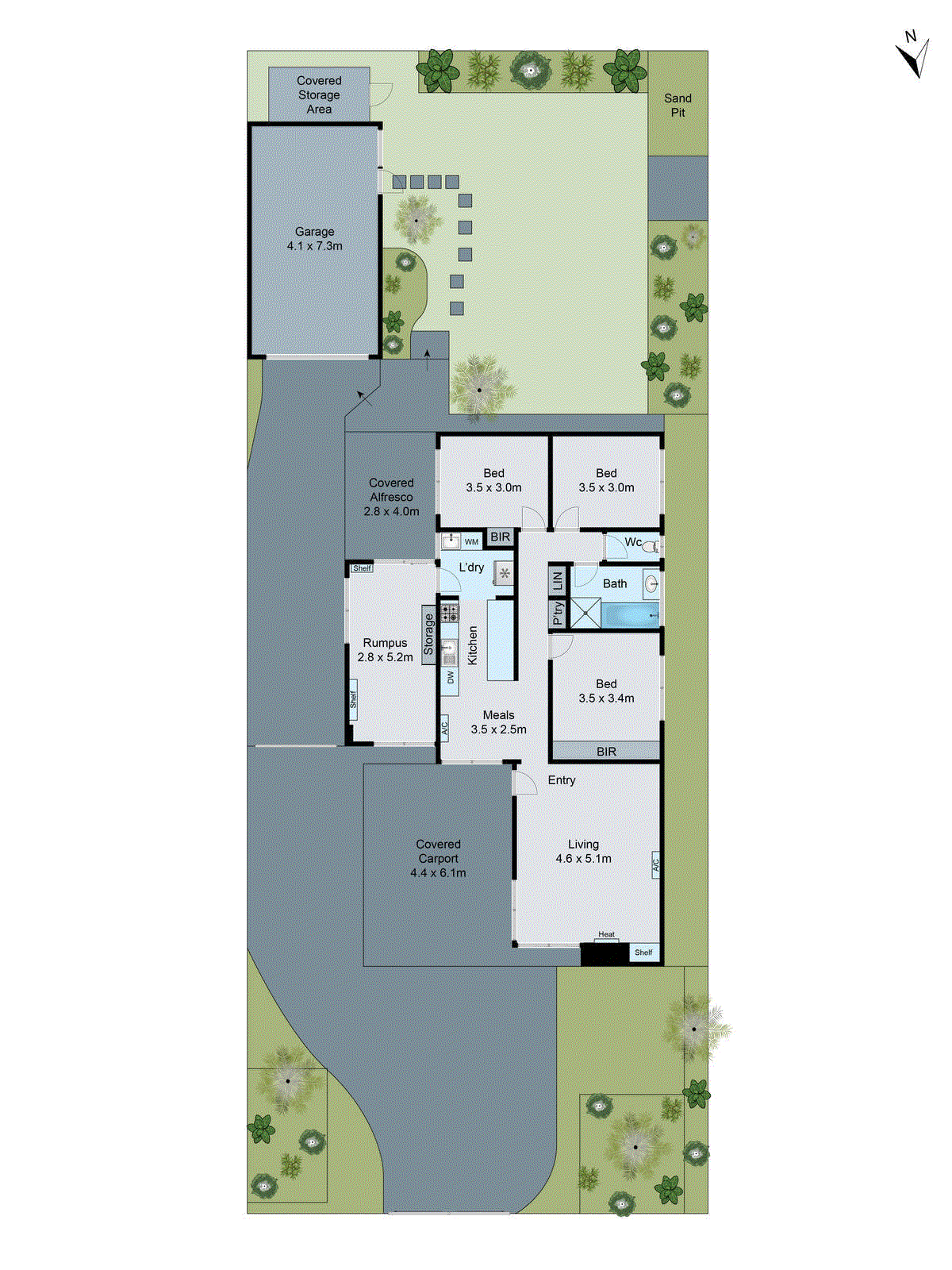 1 Edison Road, Bell Post Hill VIC 3215 - Floorplan