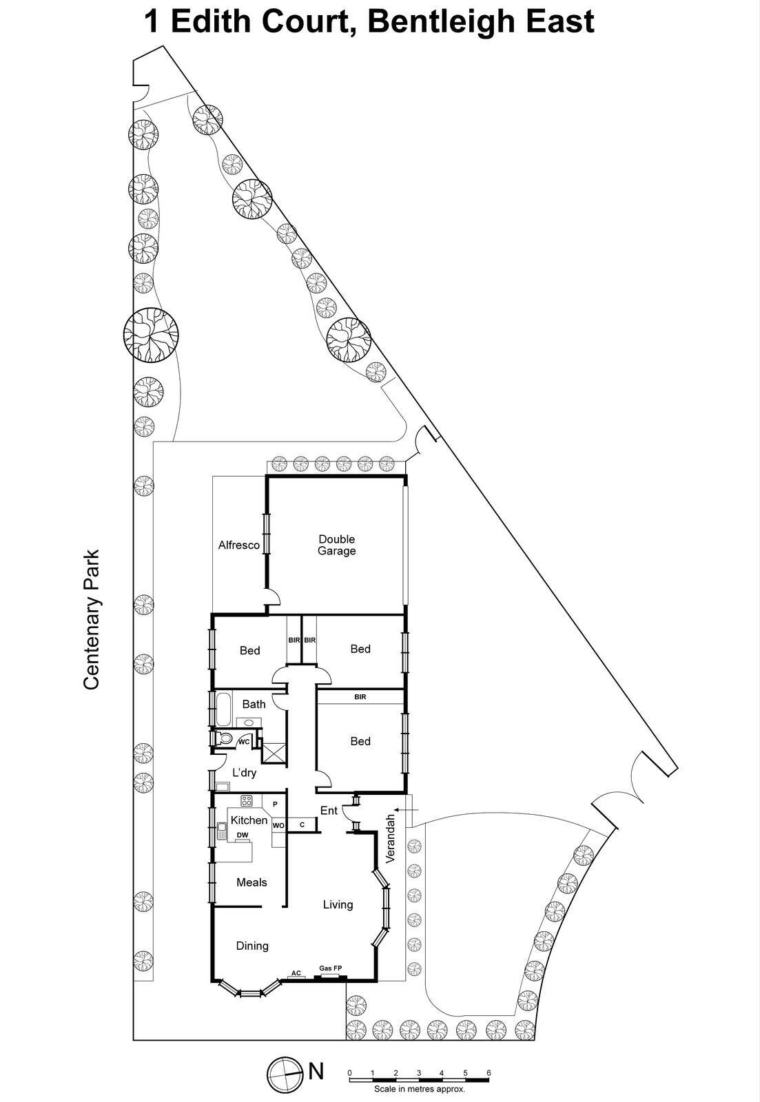 1 Edith Court, Bentleigh East VIC 3165 - Floorplan