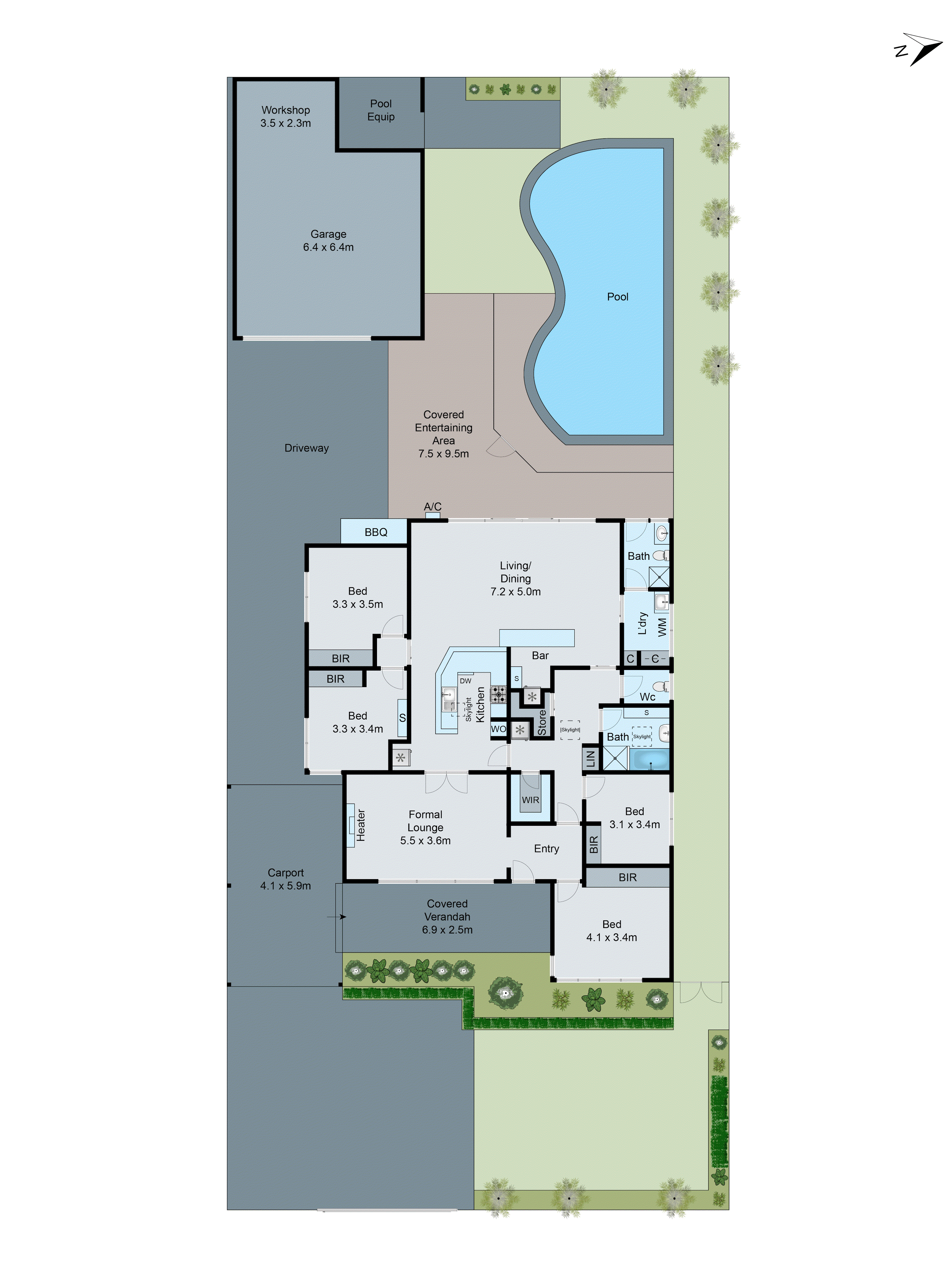 1 Eileen Street, Mount Waverley VIC 3149 - Floorplan