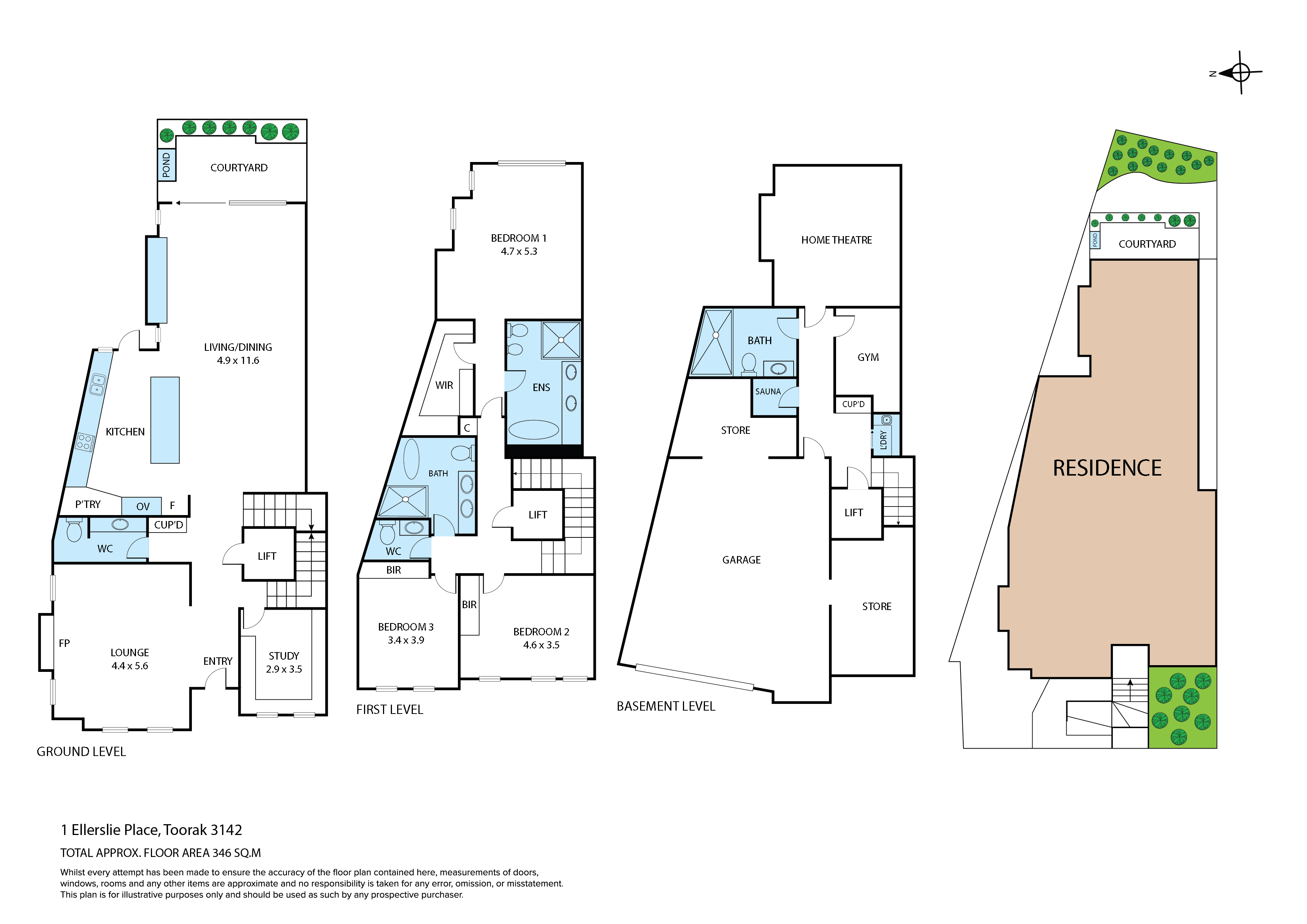 1 Ellerslie Place, Toorak
- Floorplan 1