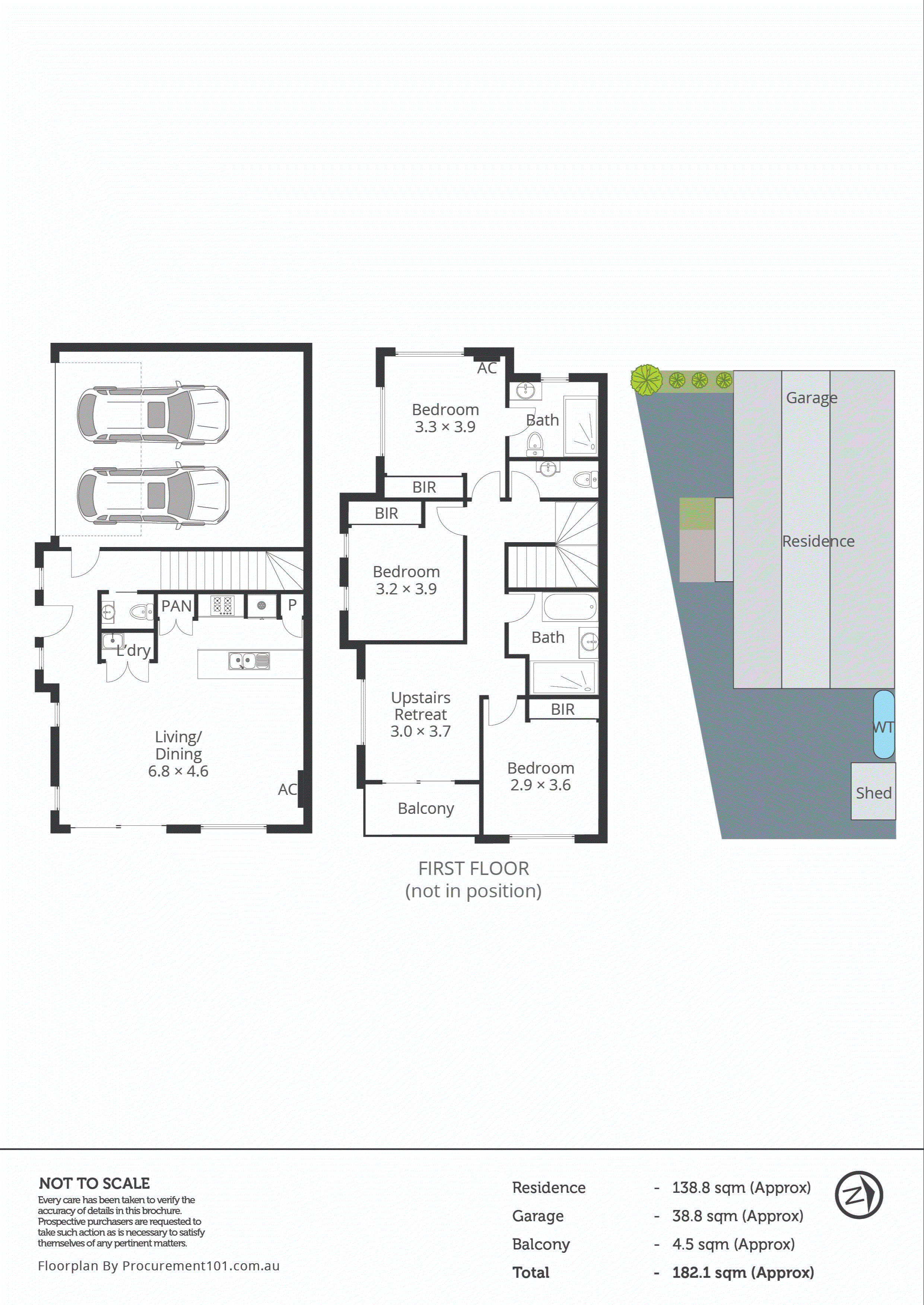 1 Elysian Place, Keysborough VIC 3173 - Floorplan