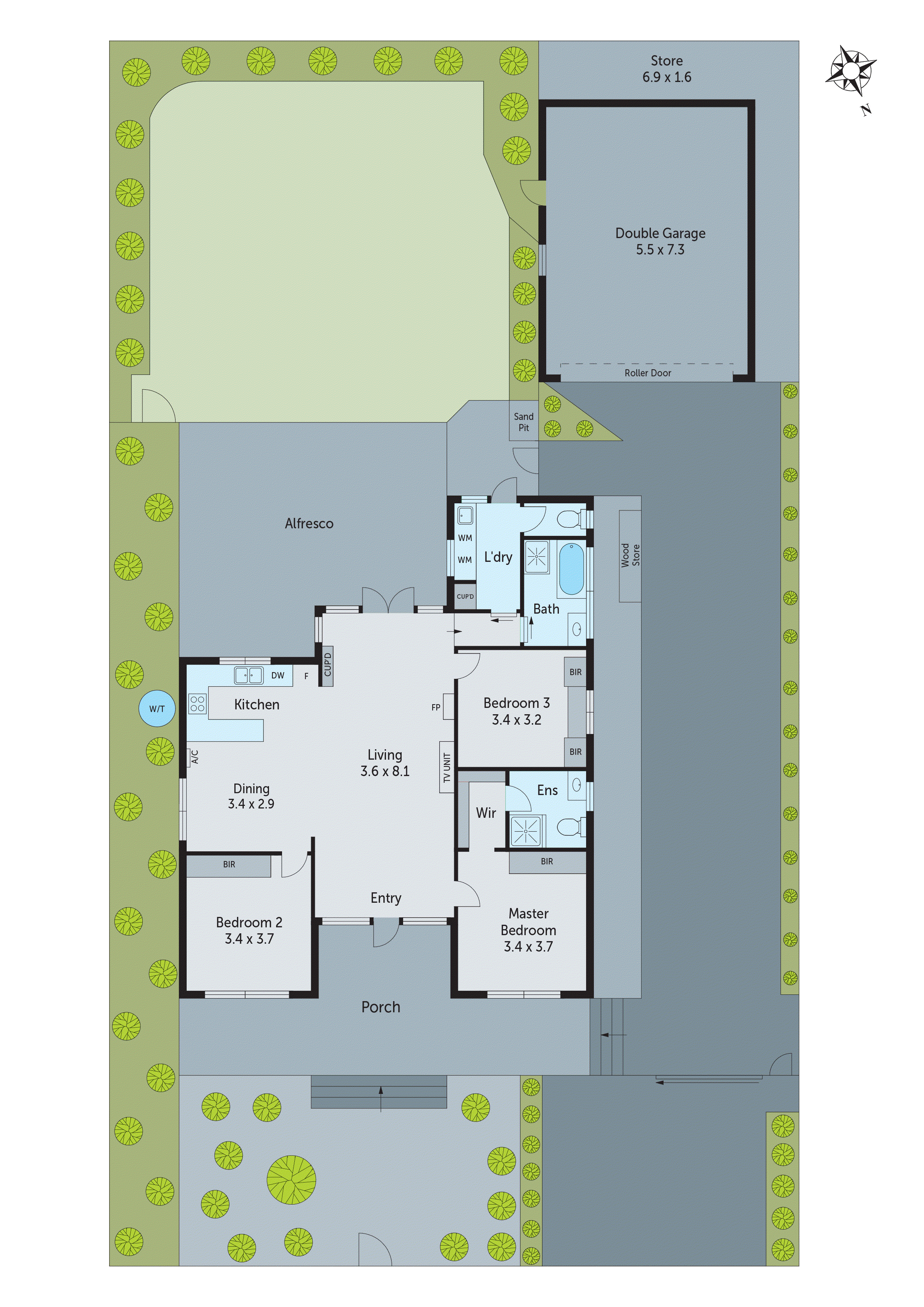 1 Emerald Court, Belmont VIC 3216 - Floorplan