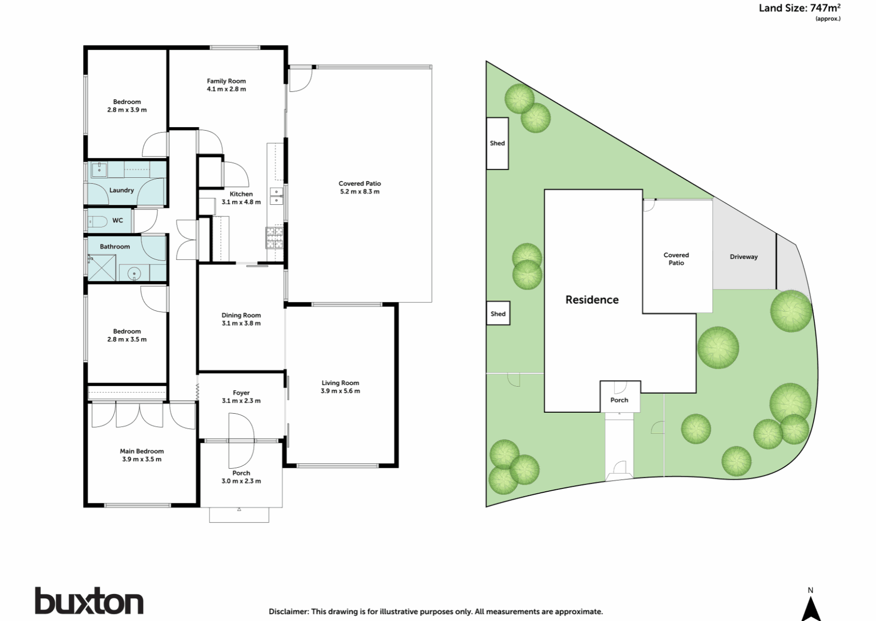 1 Enrica Place, Wheelers Hill VIC 3150 - Floorplan