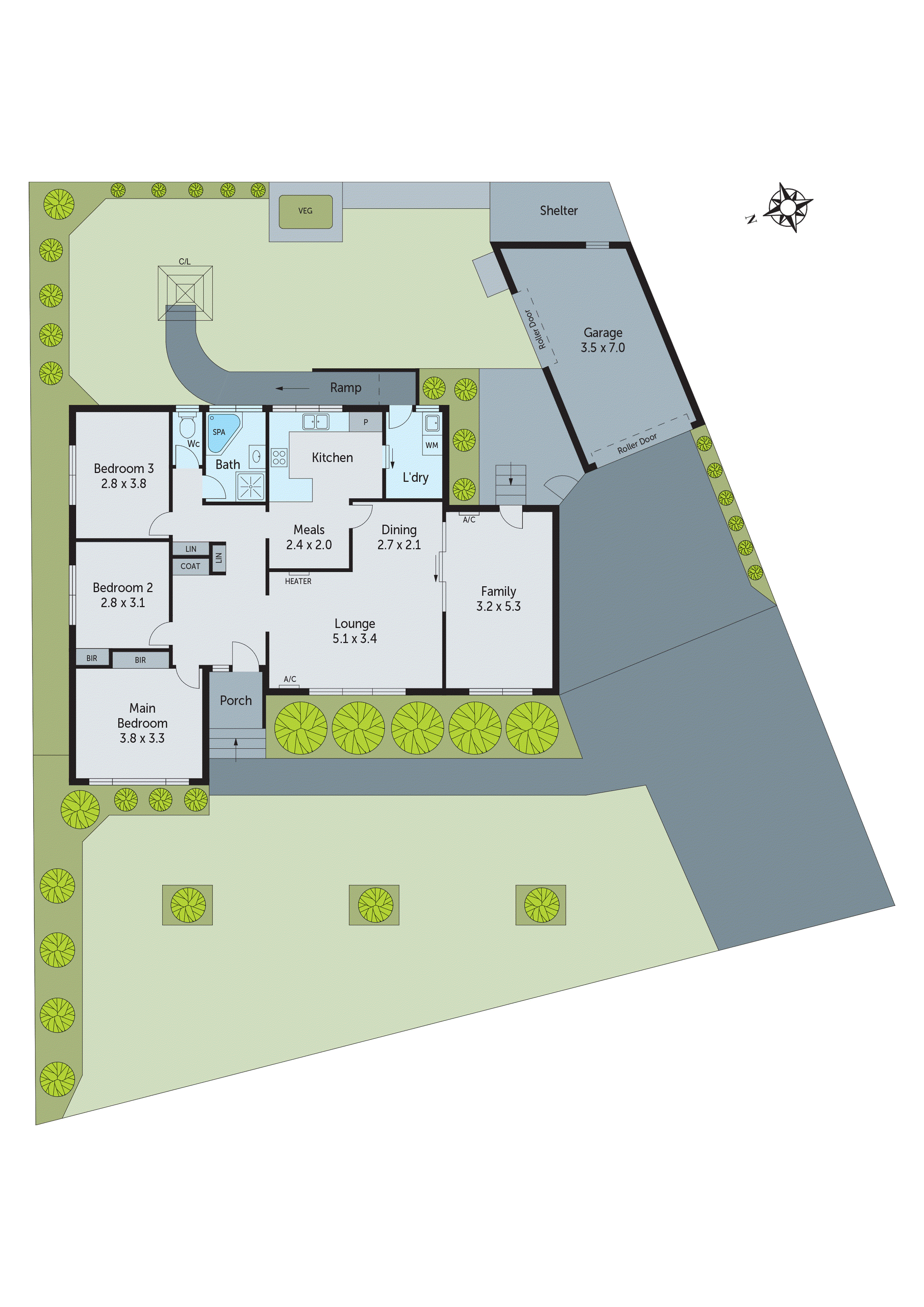 1 Erica Avenue, Corio VIC 3214 - Floorplan