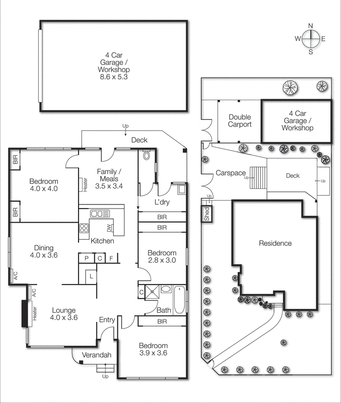 1 Erskine Avenue, Cheltenham VIC 3192 - Floorplan