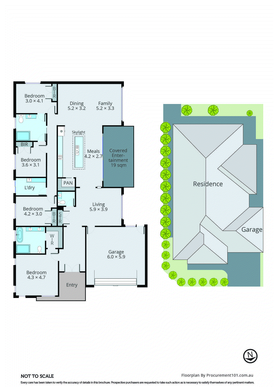 1 Everglades Street, Lyndhurst VIC 3975 - Floorplan