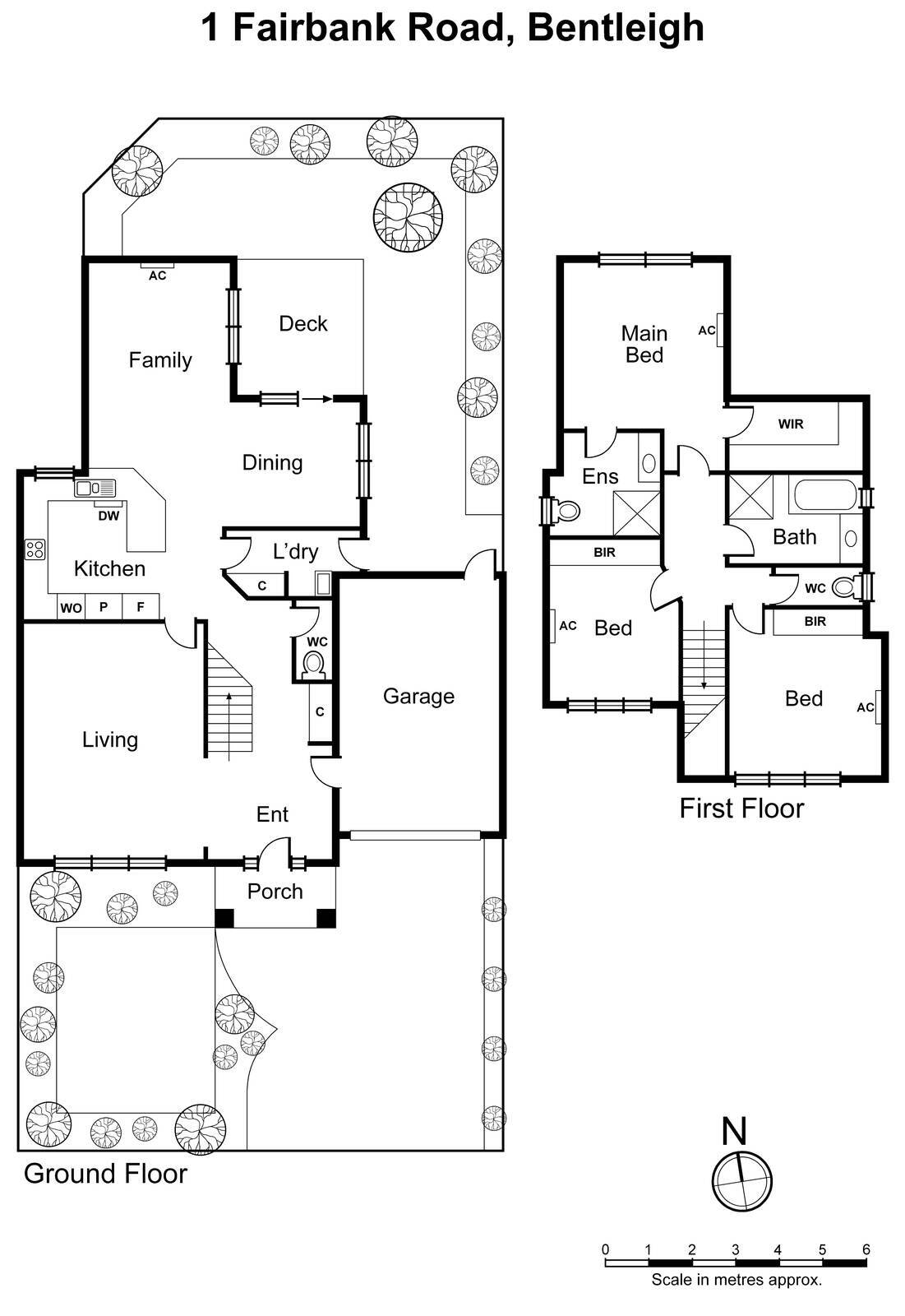 1 Fairbank Road, Bentleigh VIC 3204 - Floorplan