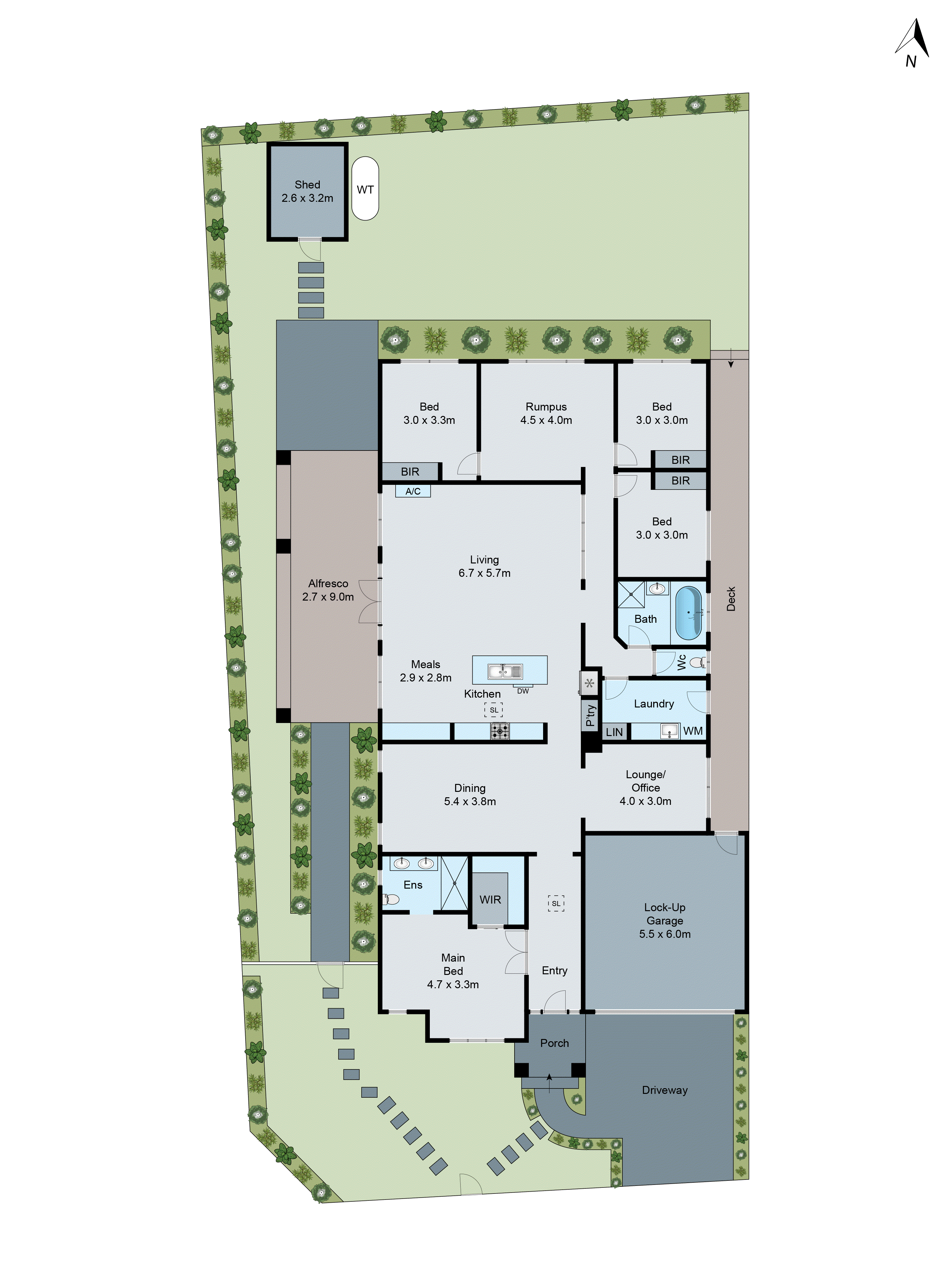 1 Ficinia Mews, Highton VIC 3216 - Floorplan