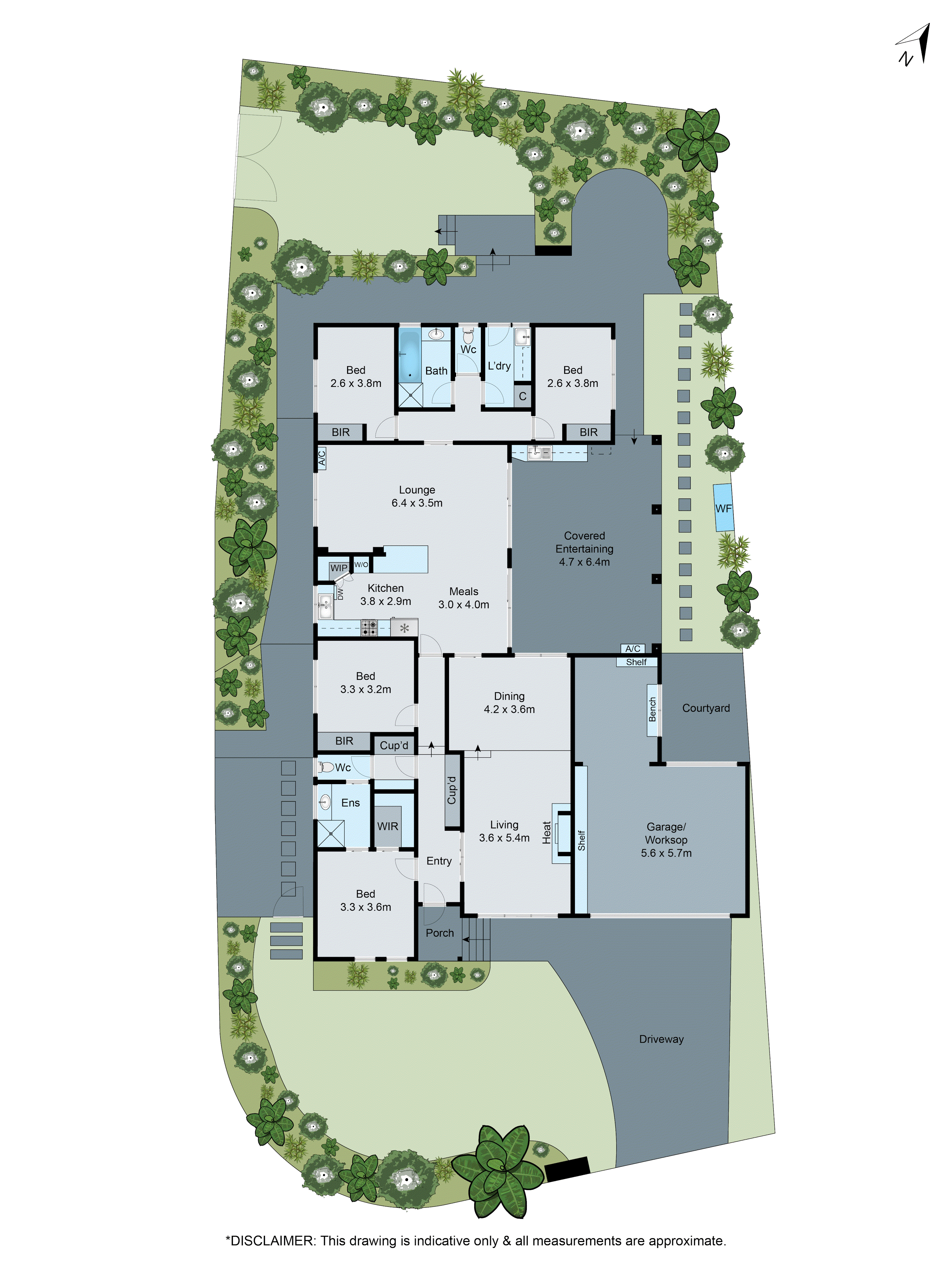 1 Finton Close, Glen Waverley VIC 3150 - Floorplan