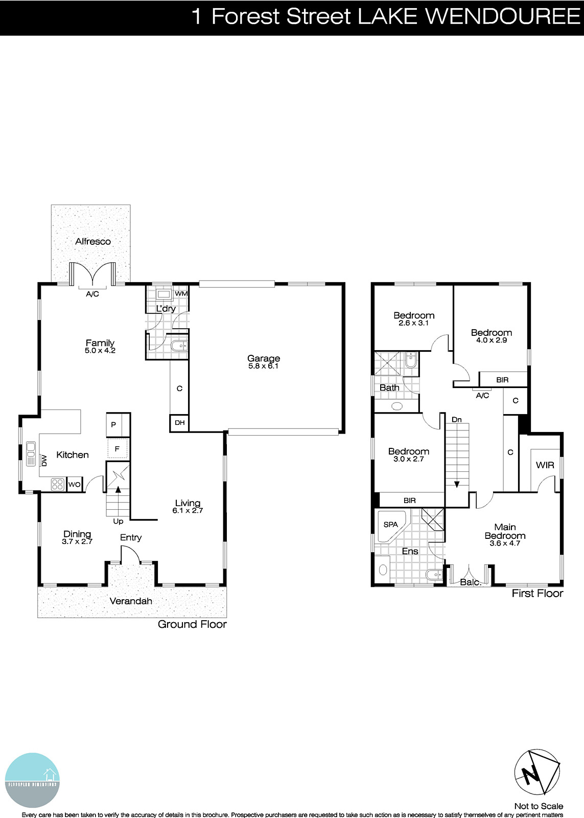 1 Forest Street, Lake Wendouree VIC 3350 - Floorplan