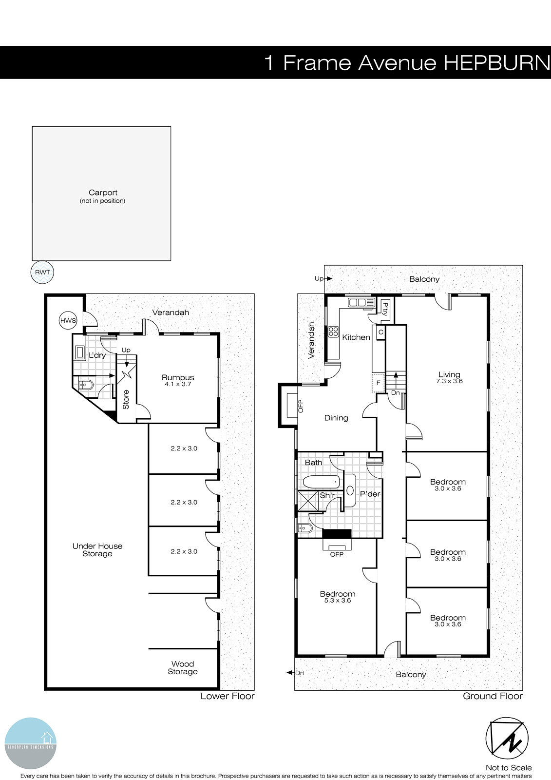 1 Frame Avenue, Hepburn Springs VIC 3461 - Floorplan