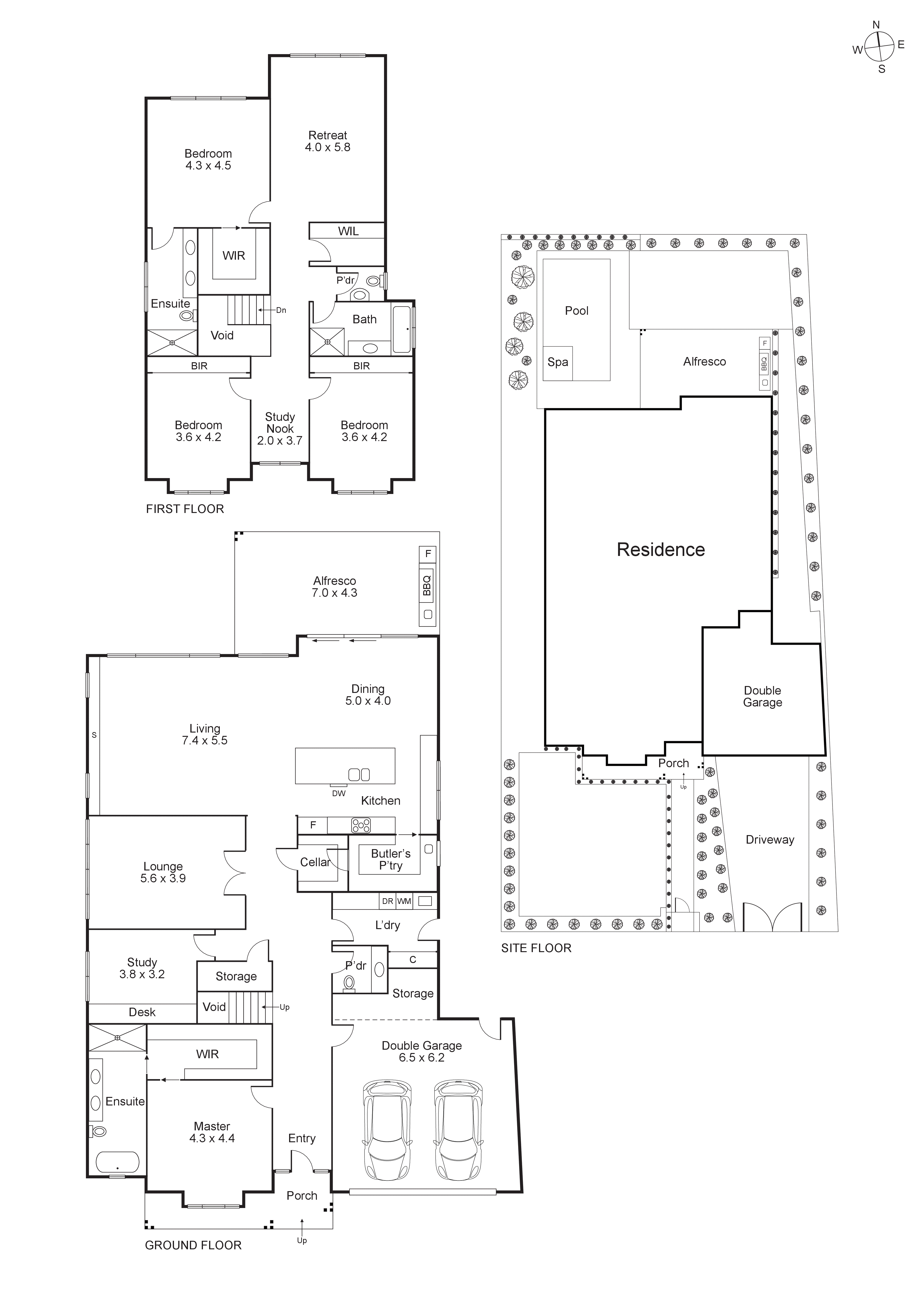 1 Fuge Street, Highett VIC 3190 - Floorplan