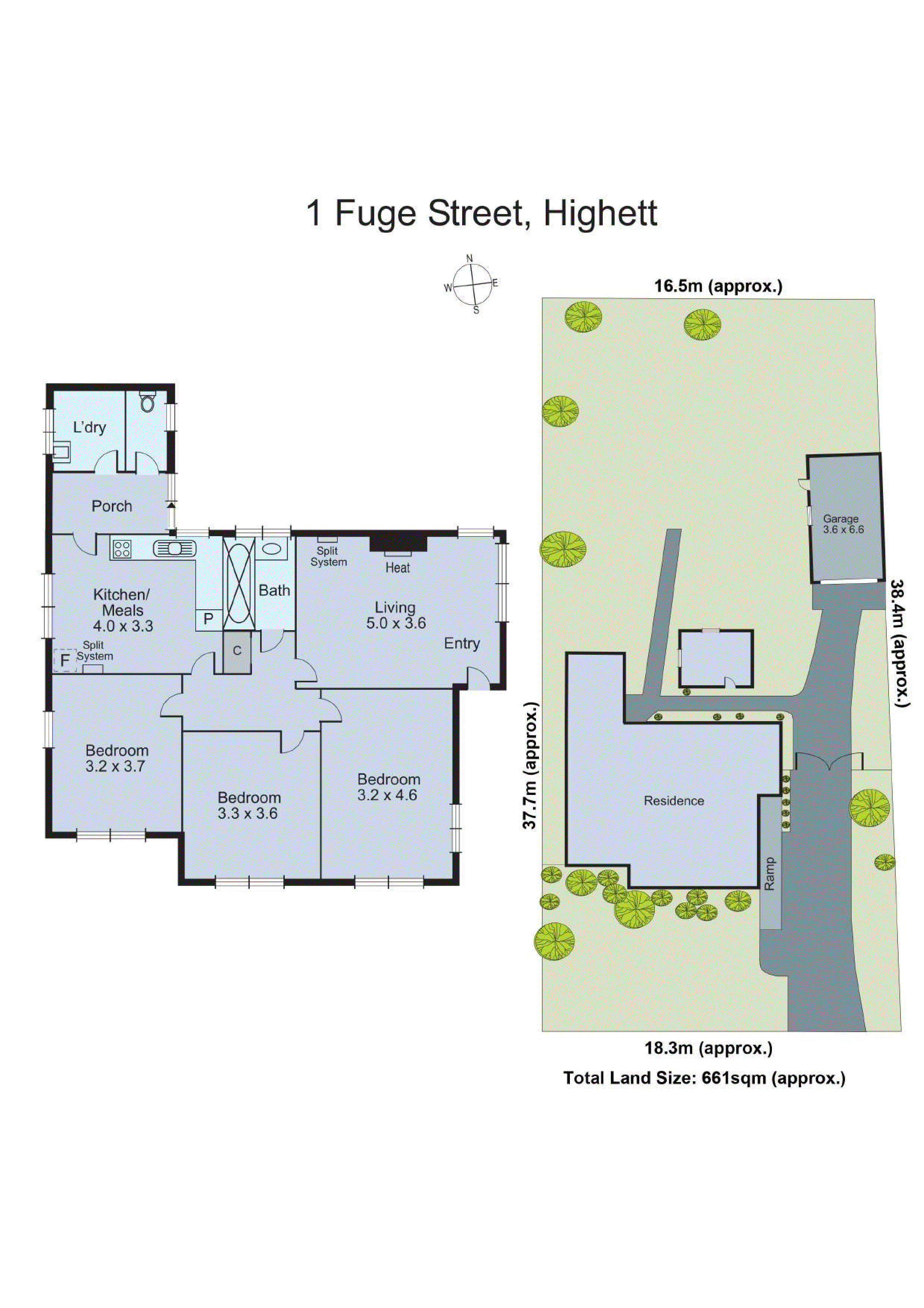 1 Fuge Street, Highett VIC 3190 - Floorplan