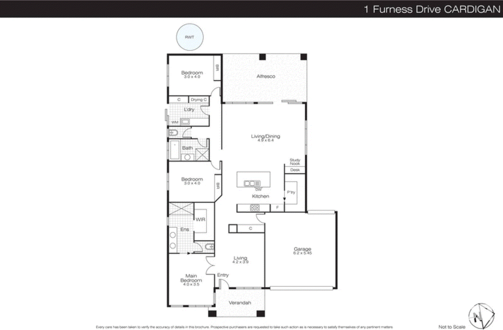1 Furness Drive, Cardigan VIC 3352 - Floorplan