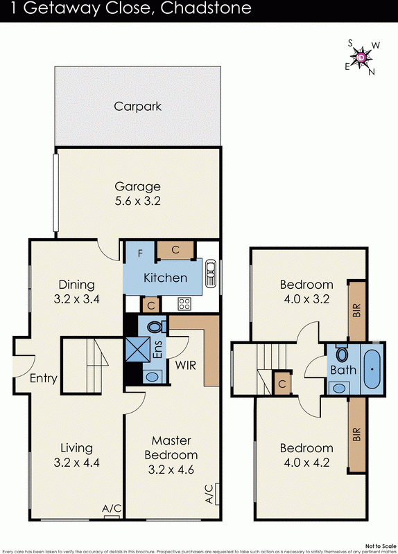 1 Gateway Close, CHADSTONE VIC 3148 - Floorplan