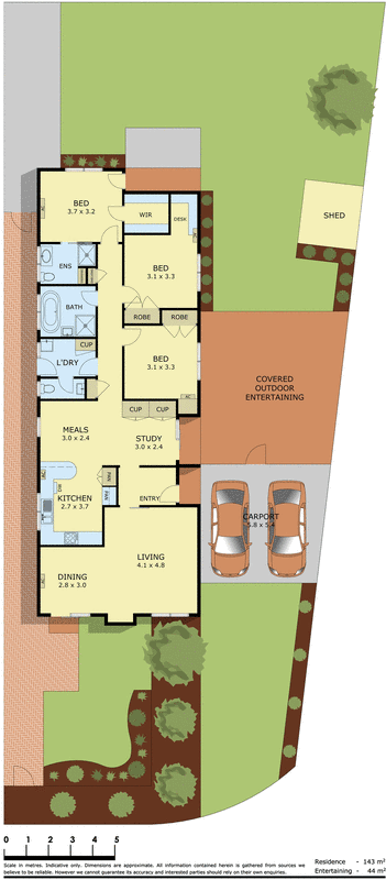 1 Geer Court, Bentleigh East VIC 3165 - Floorplan