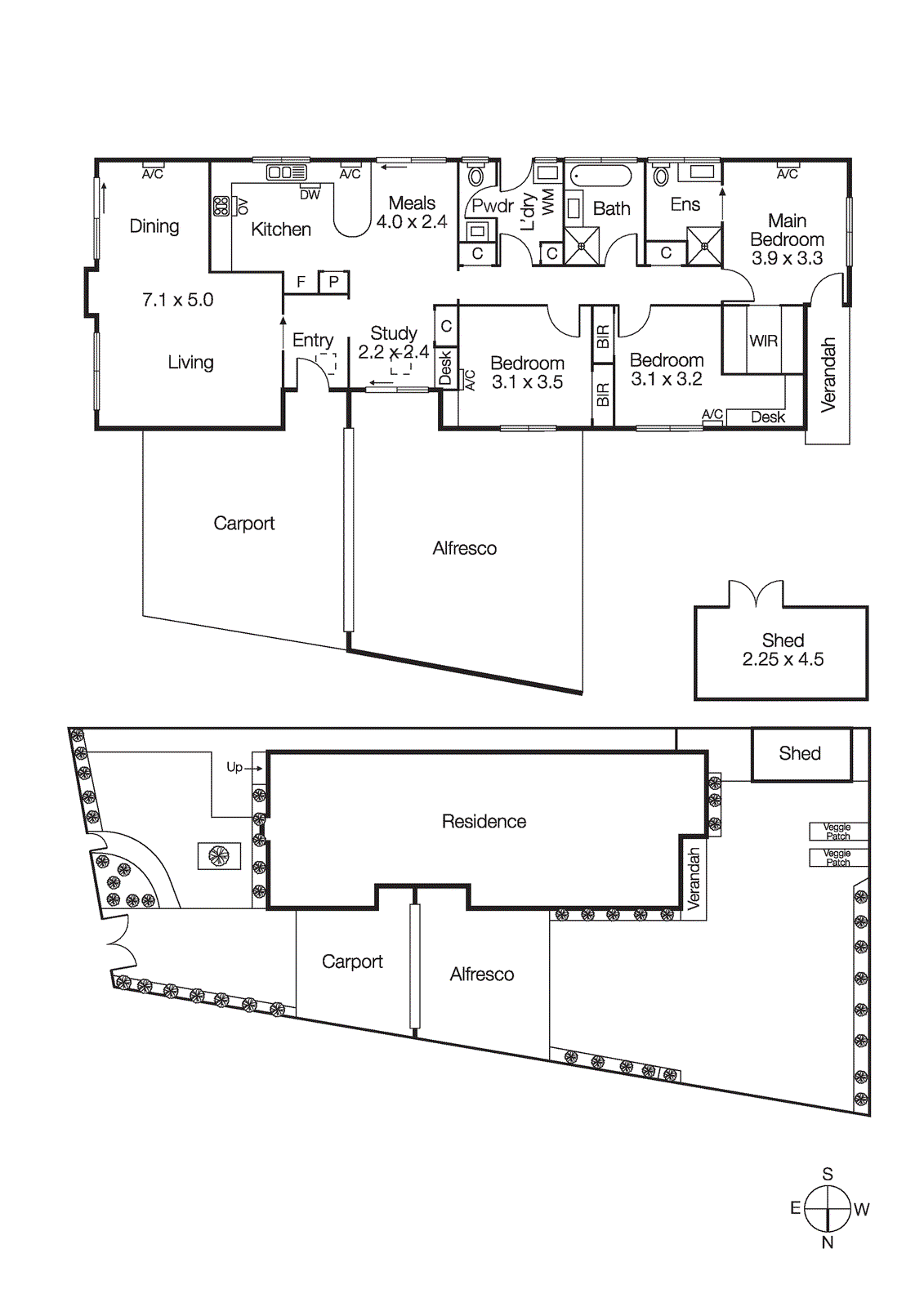 1 Geer Court, Bentleigh East VIC 3165 - Floorplan