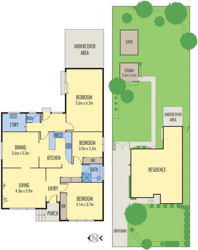 1 Gillard Street, Burwood VIC 3125 - Floorplan