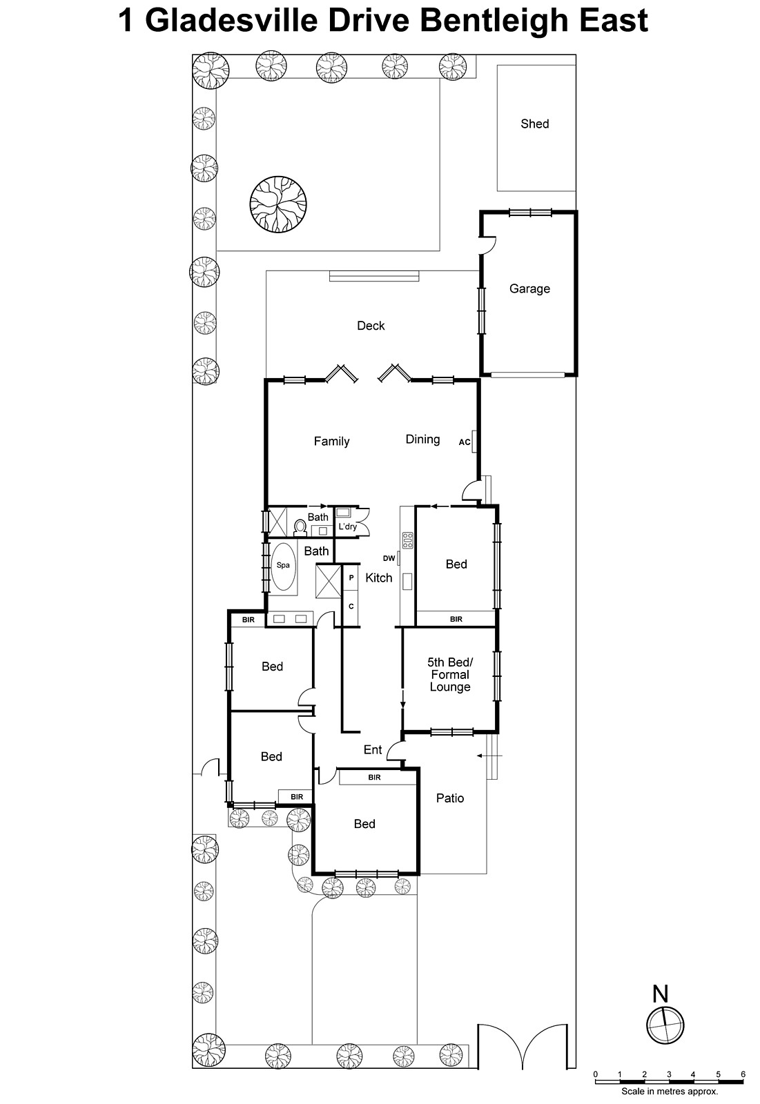 1 Gladesville Drive, Bentleigh East VIC 3165 - Floorplan