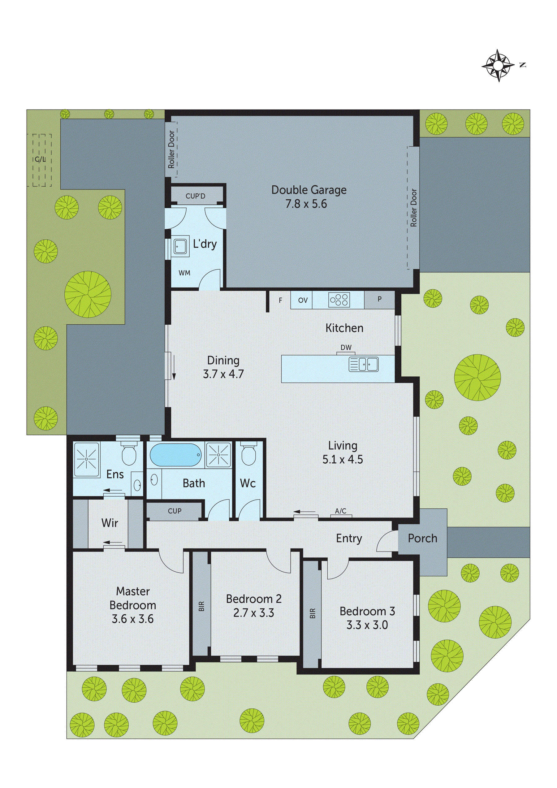 1 Glencal Court, Grovedale VIC 3216 - Floorplan