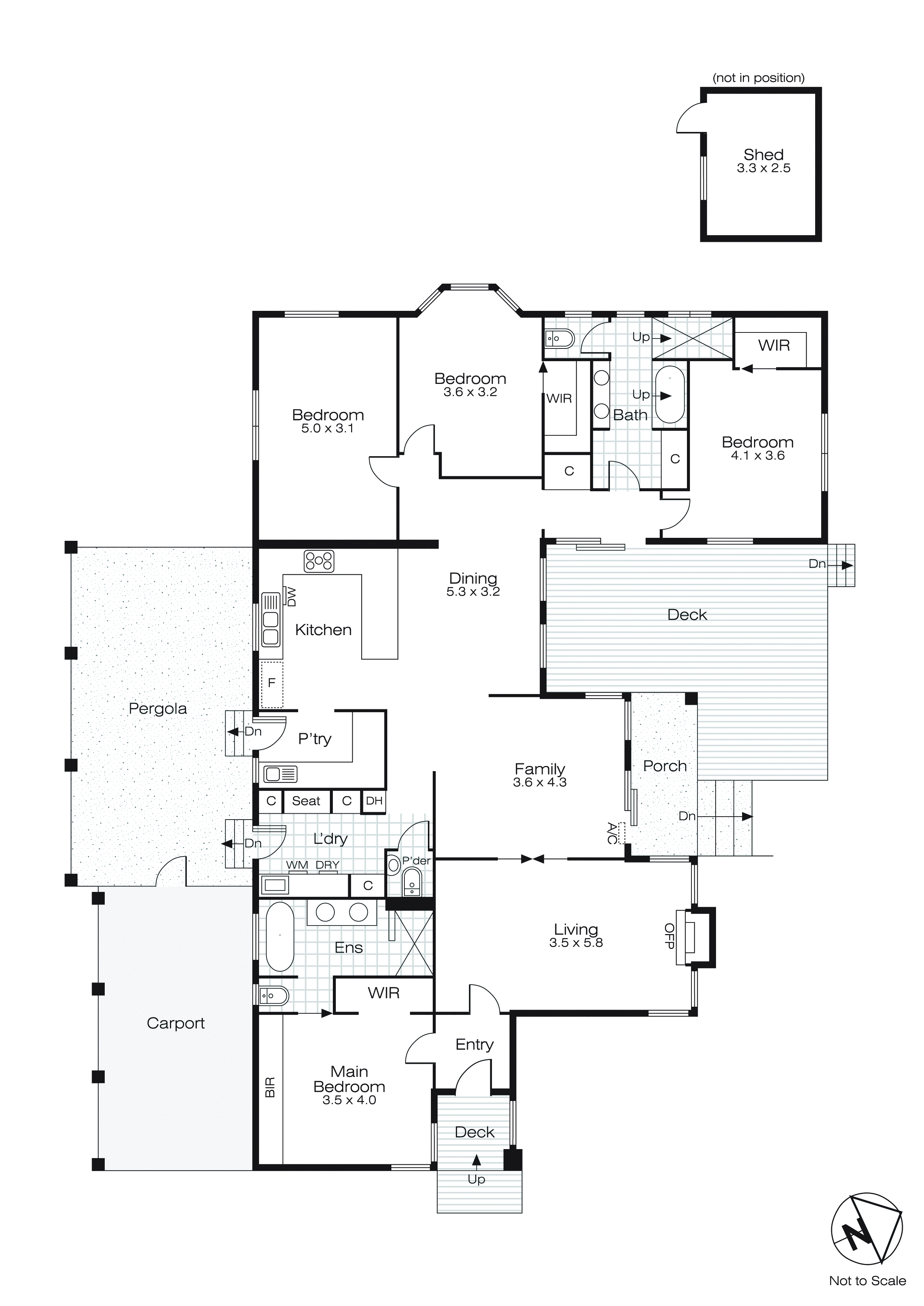 1 Glendale Court, Lake Wendouree VIC 3350 - Floorplan